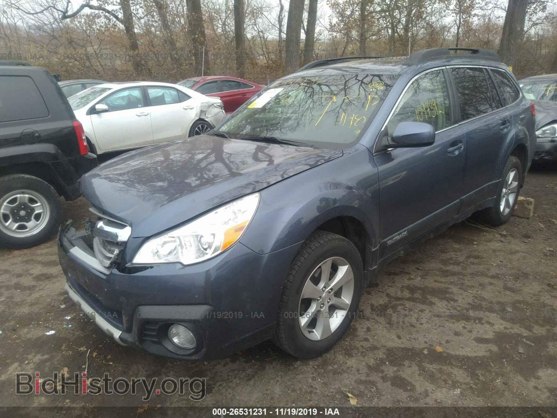 2014 SUBARU OUTBACK - VIN: 4S4BRBLC5E3308900 - Фото 2