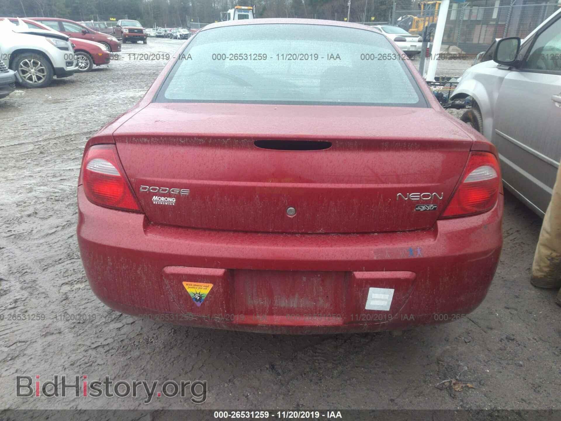 2004 DODGE NEON - VIN: 1B3ES56C24D505035 - Фото 8