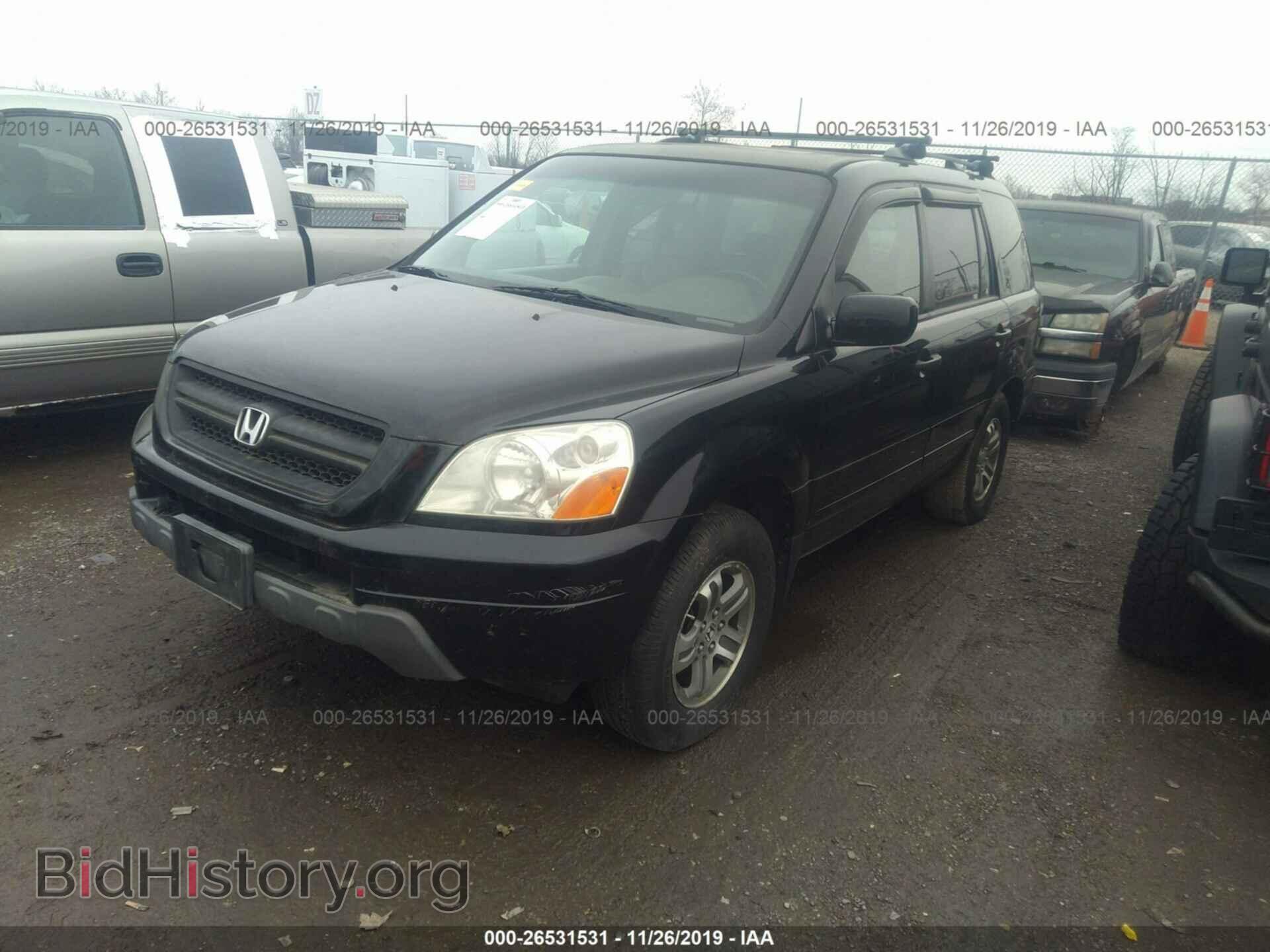 2005 HONDA PILOT - VIN: 5FNYF18535B053596 - Фото 2