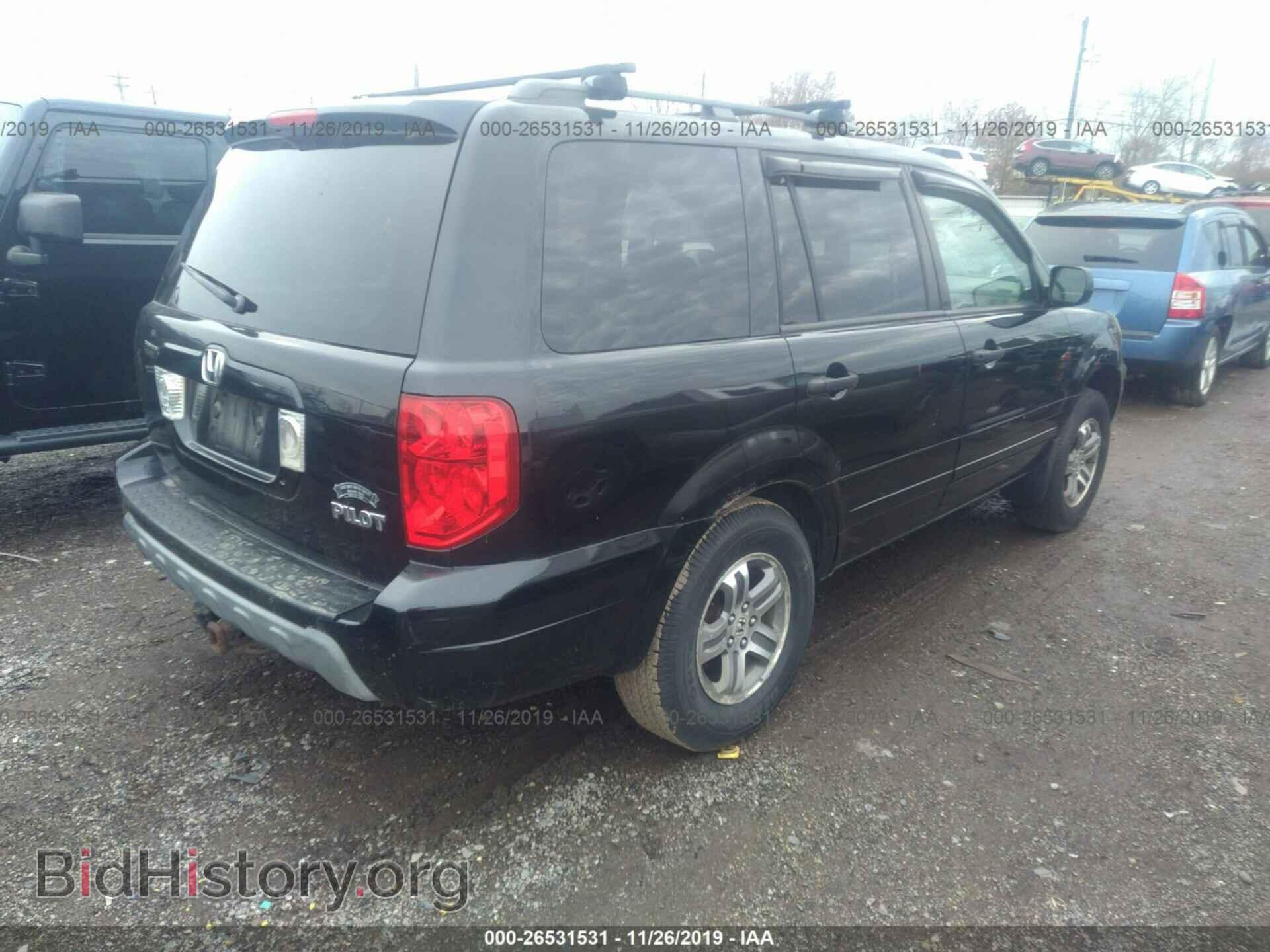 2005 HONDA PILOT - VIN: 5FNYF18535B053596 - Фото 4