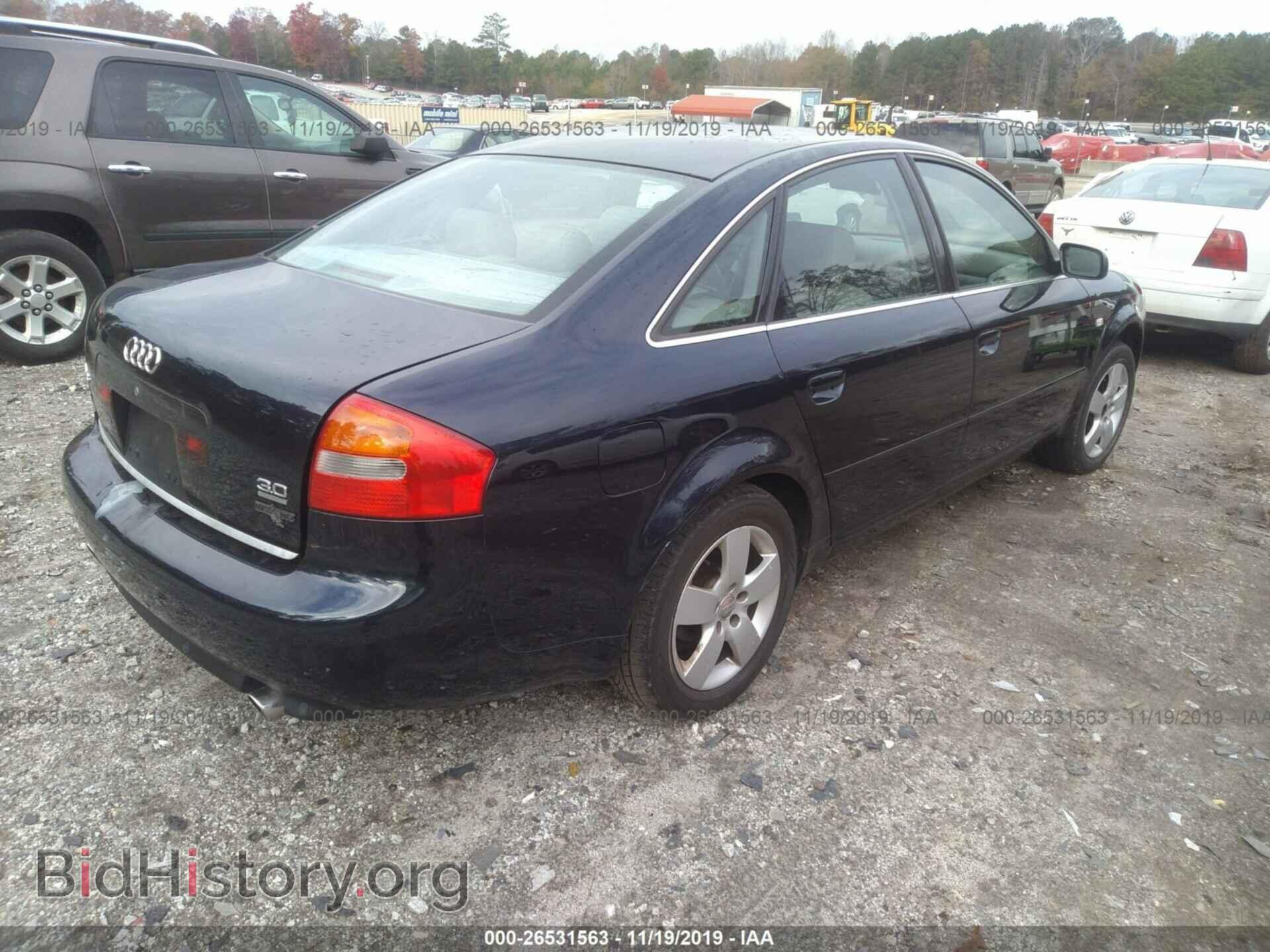 2002 AUDI A6 - VIN: WAULT64B52N056294 - Фото 4