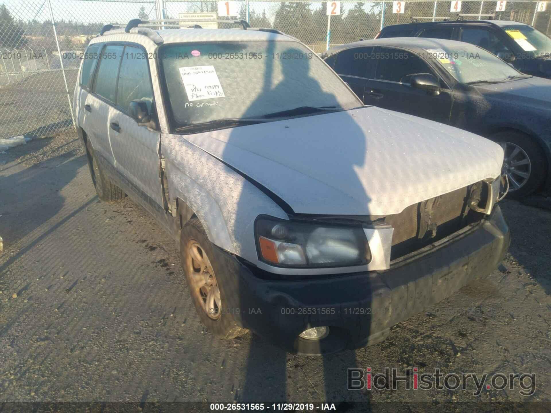 Photo JF1SG63653H763568 - SUBARU FORESTER 2003