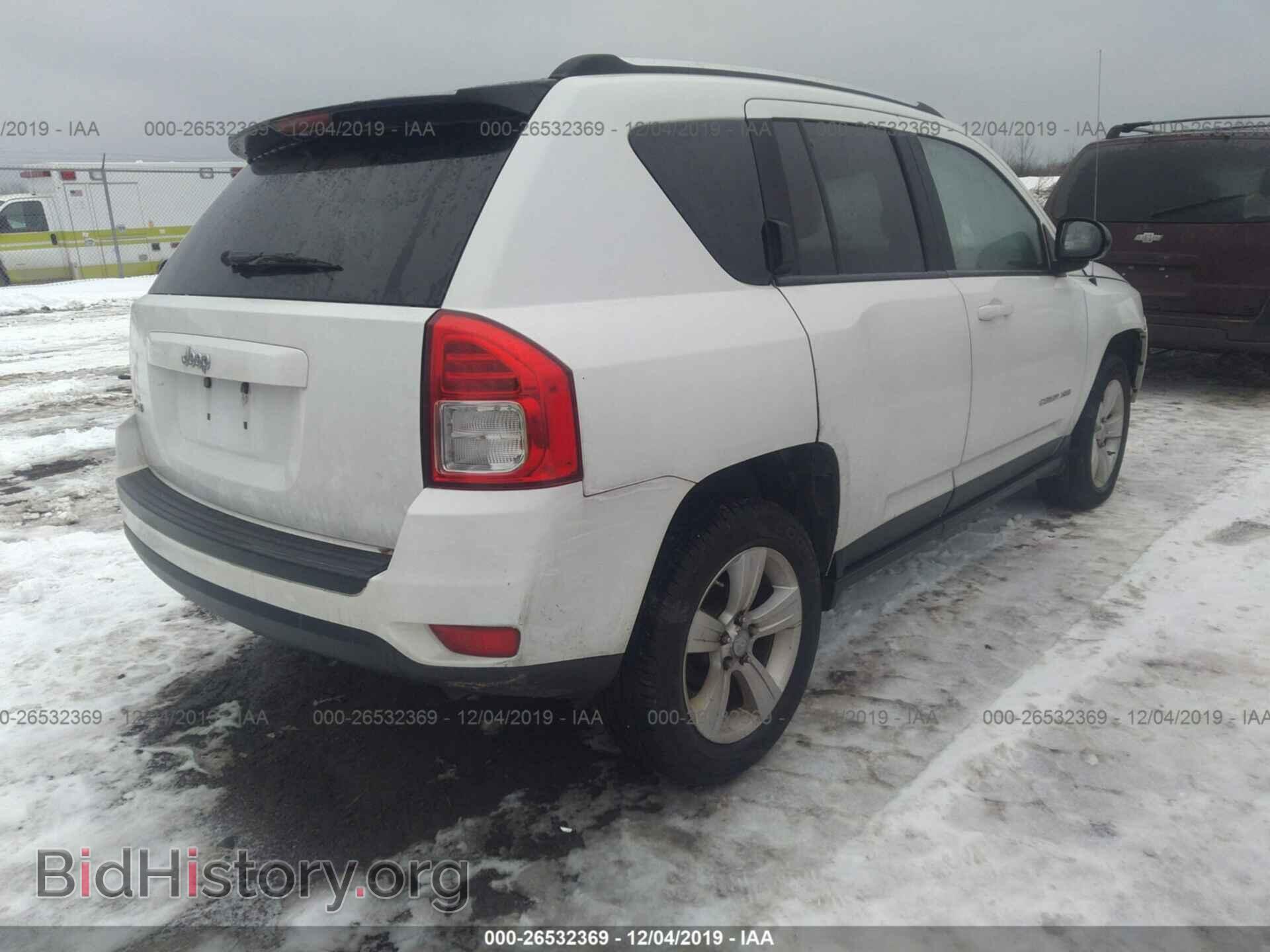 2011 JEEP COMPASS - VIN: 1J4NF1FB5BD215558 - Фото 4