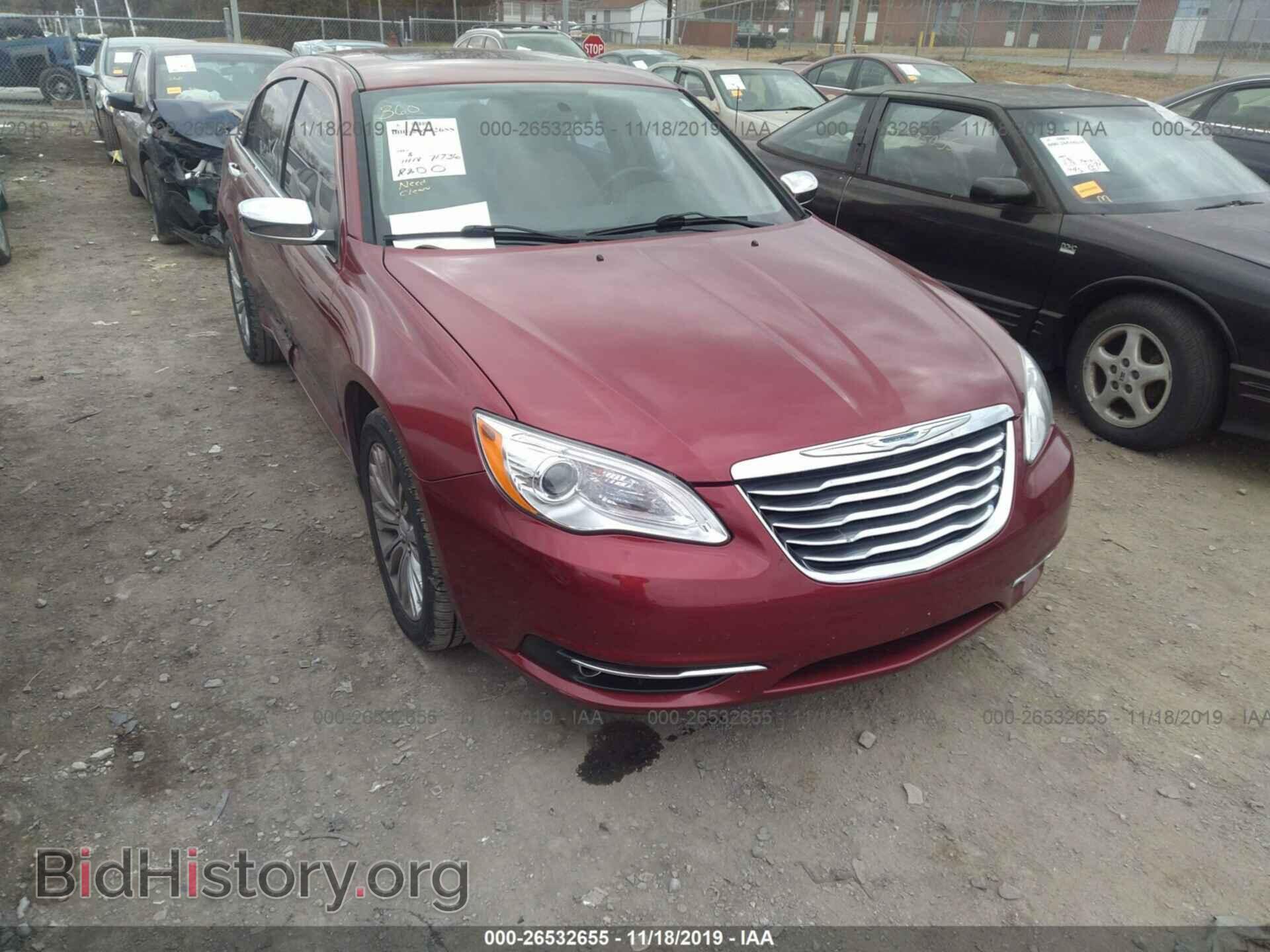 Фотография 1C3BC2FG2BN594231 - CHRYSLER 200 2011