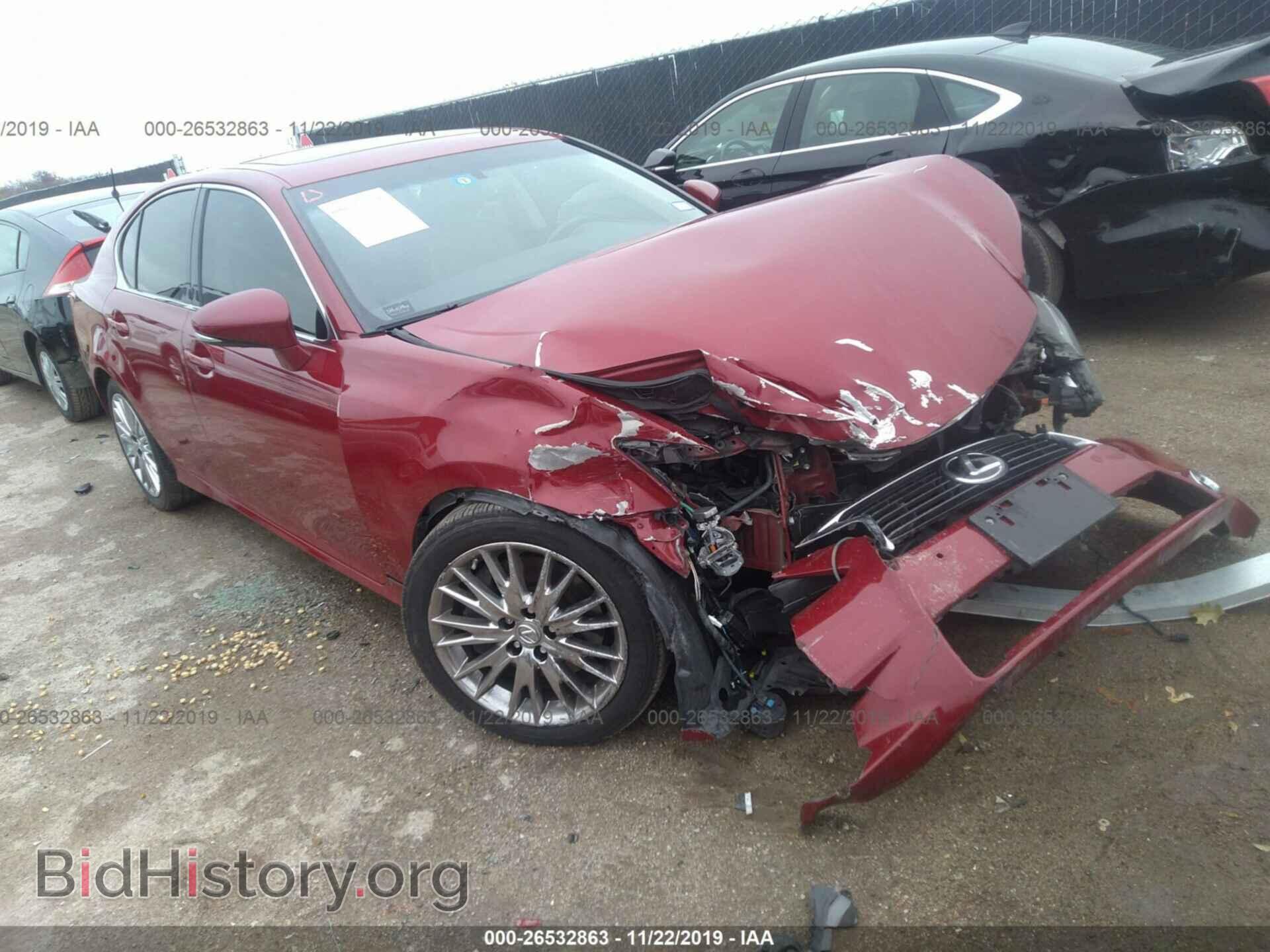 Фотография JTHBE1BL3D5017485 - LEXUS GS 2013