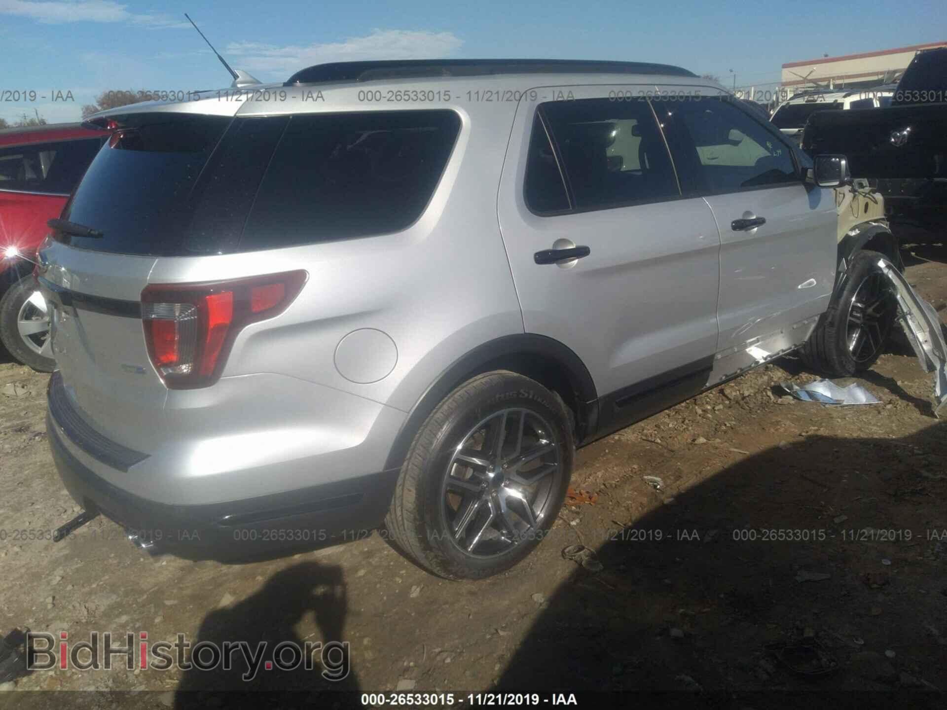 2018 FORD EXPLORER - VIN: 1FM5K8GT1JGB96629 - Фото 4
