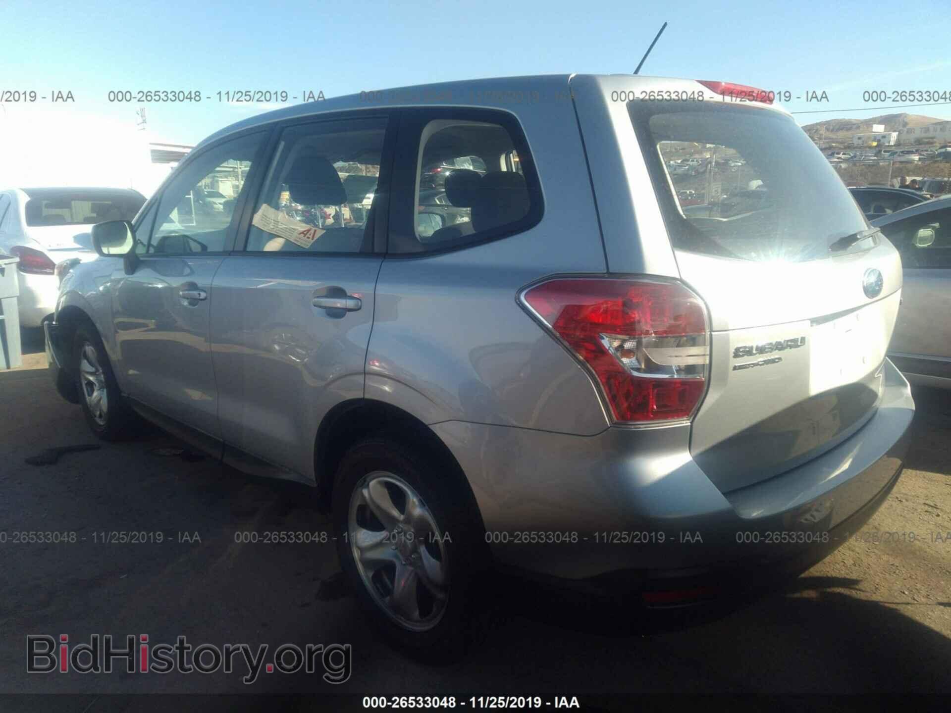 2014 SUBARU FORESTER - VIN: JF2SJAAC0EH515501 - Photo 3