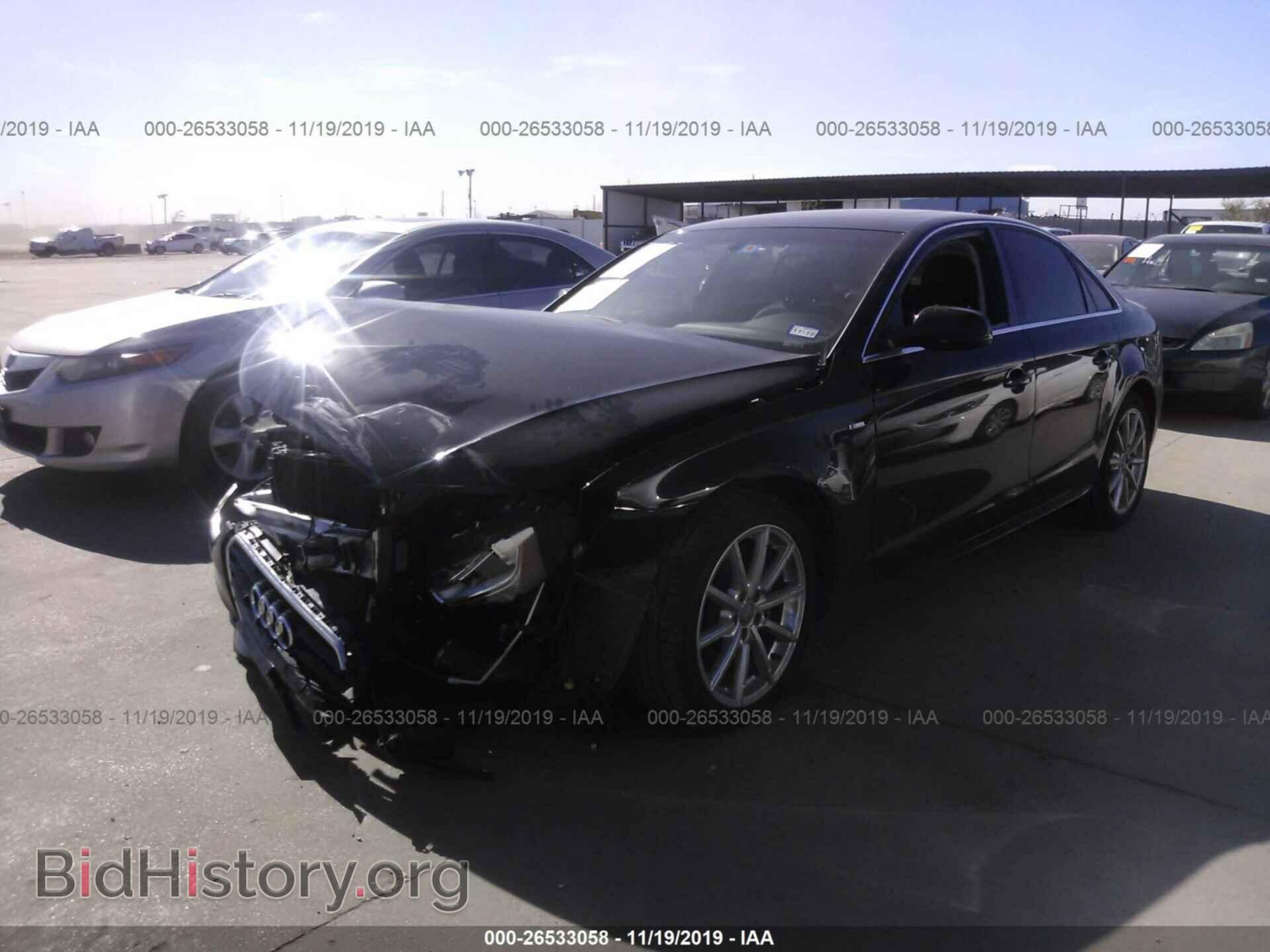 2014 AUDI A4 - VIN: WAUEFAFL6EA110996 - Photo 2