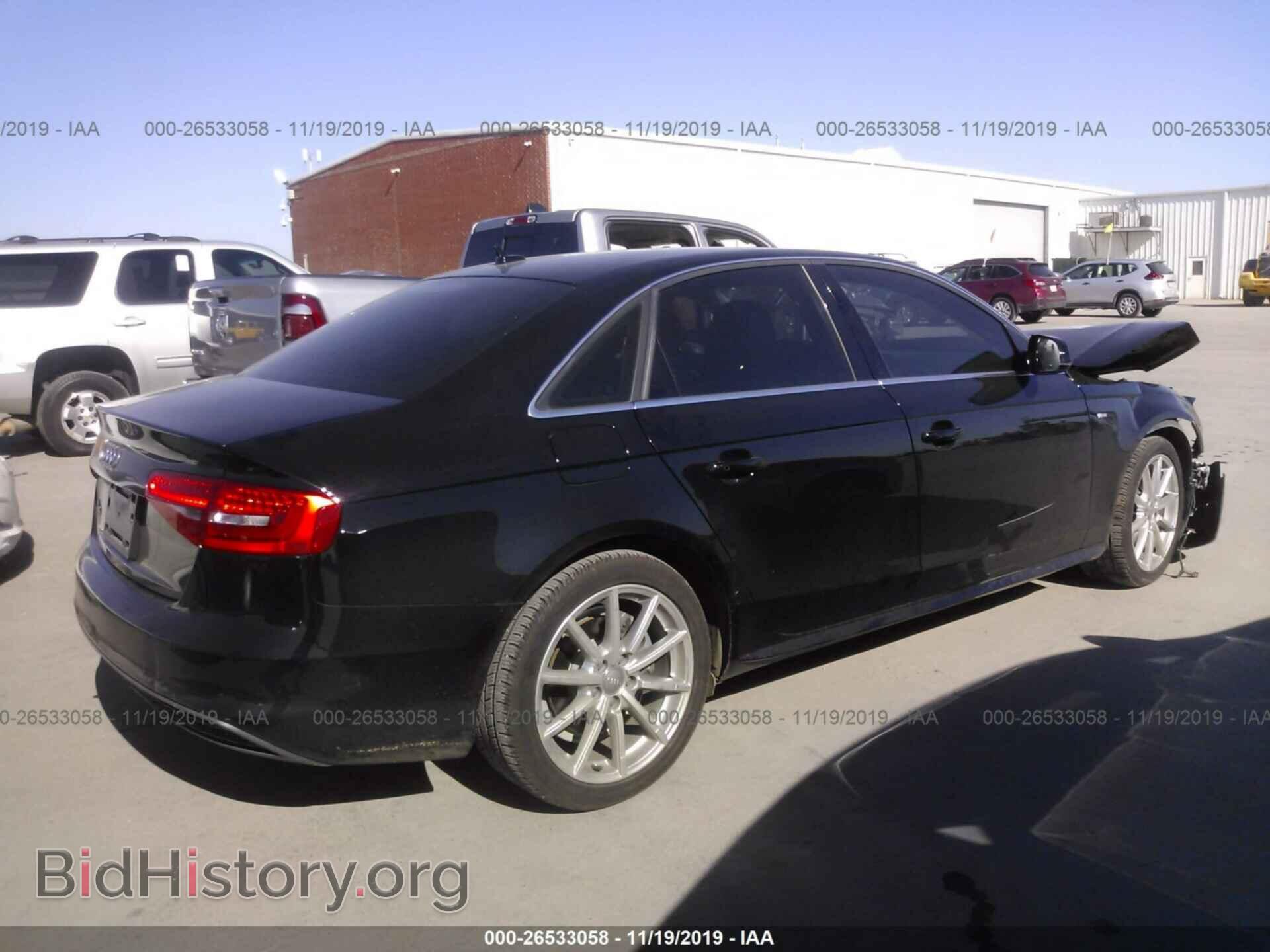2014 AUDI A4 - VIN: WAUEFAFL6EA110996 - Photo 4