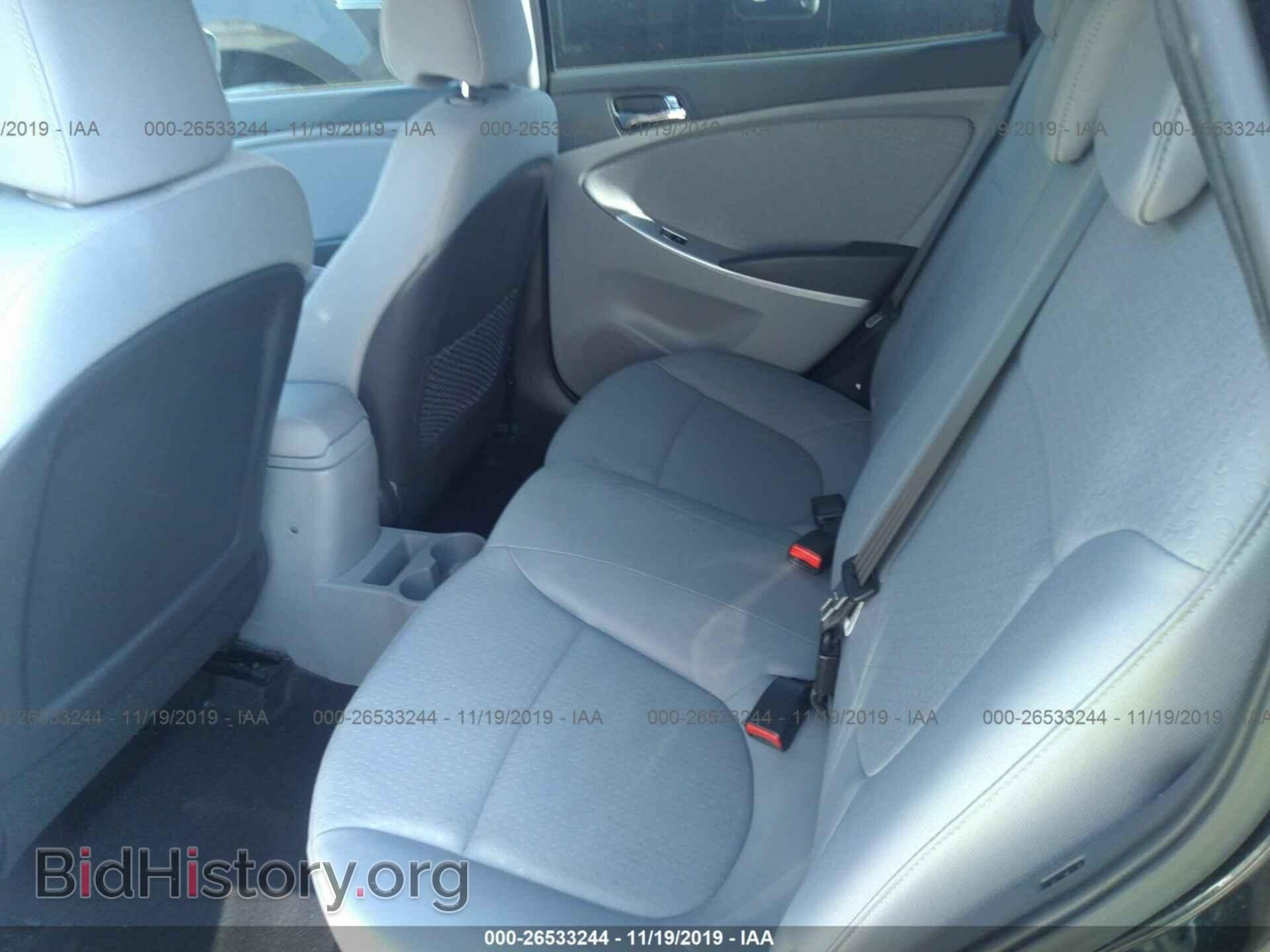 2014 HYUNDAI ACCENT - VIN: KMHCU5AE9EU158065 - Фото 8