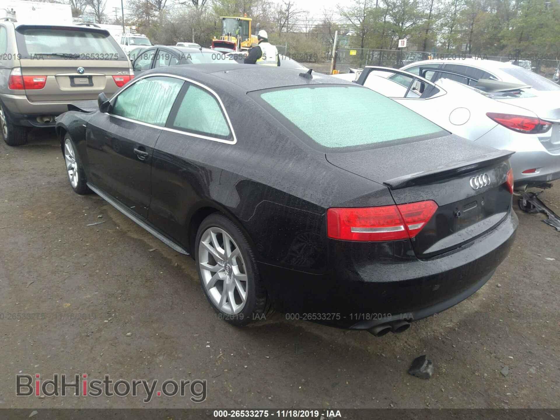 2012 AUDI A5 - VIN: WAULFAFR8CA042970 - Фото 3