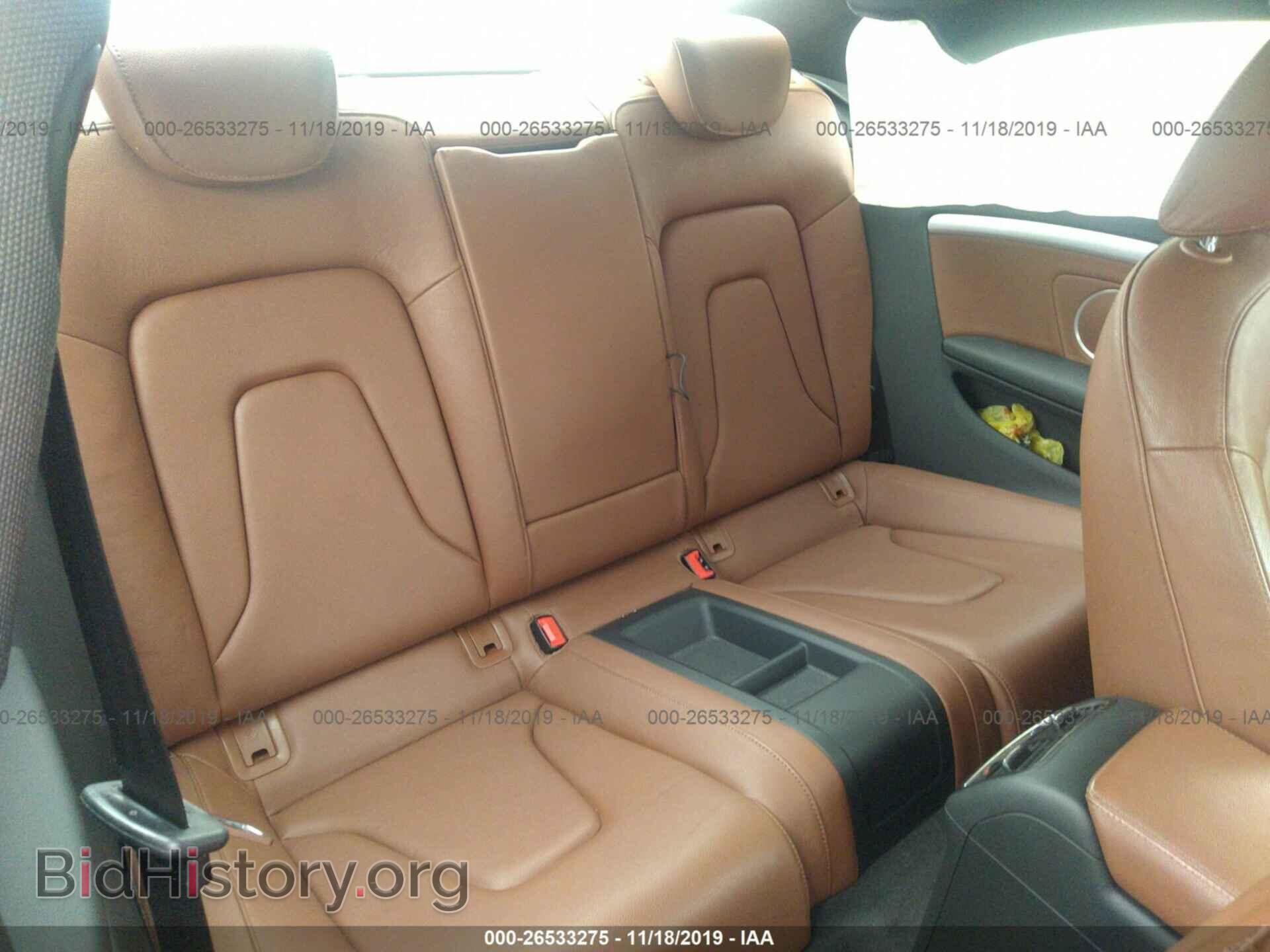 2012 AUDI A5 - VIN: WAULFAFR8CA042970 - Фото 8