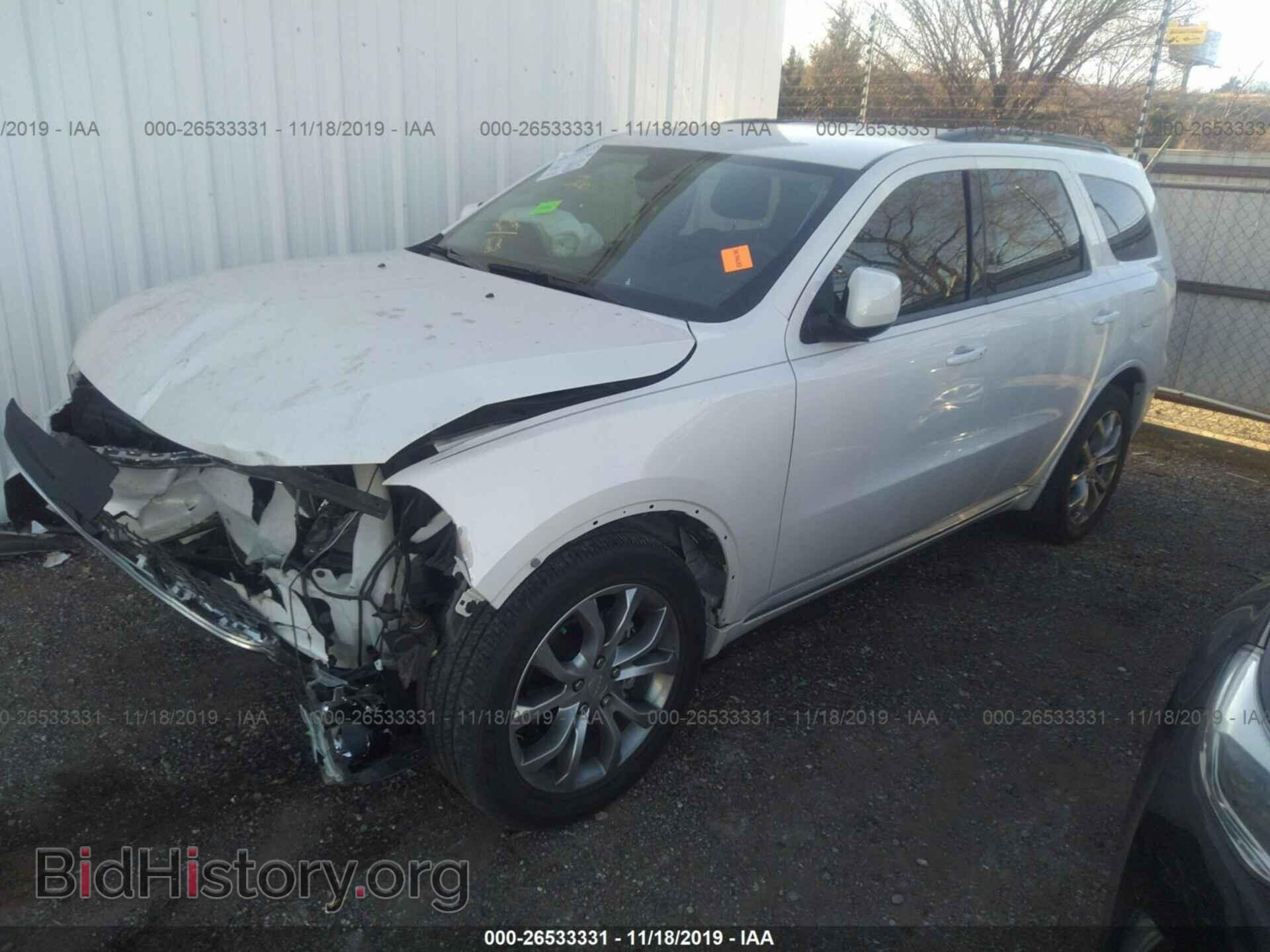2017 DODGE DURANGO - VIN: 1C4RDHAGXHC762087 - Photo 2