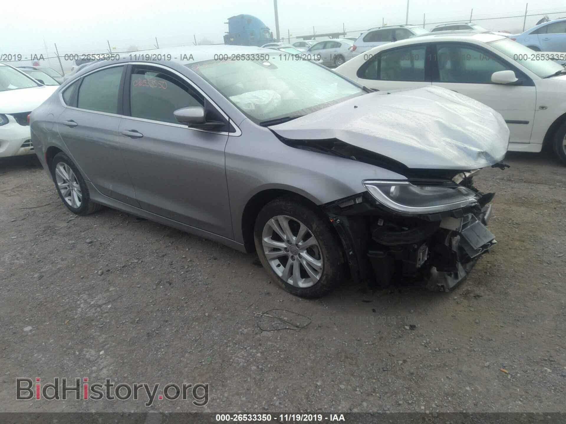 Фотография 1C3CCCAB8GN149067 - CHRYSLER 200 2016