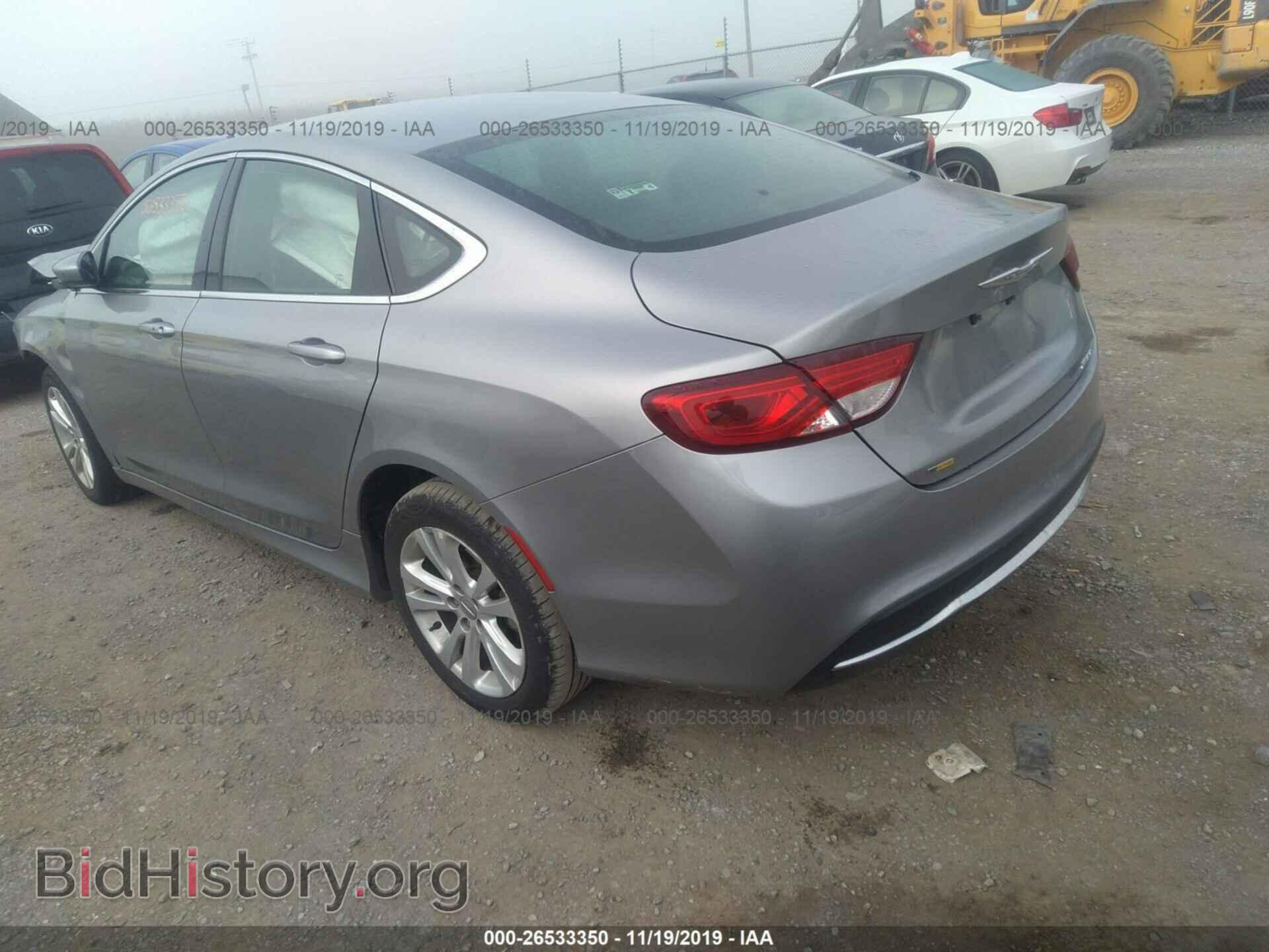 2016 CHRYSLER 200 - VIN: 1C3CCCAB8GN149067 - Фото 3