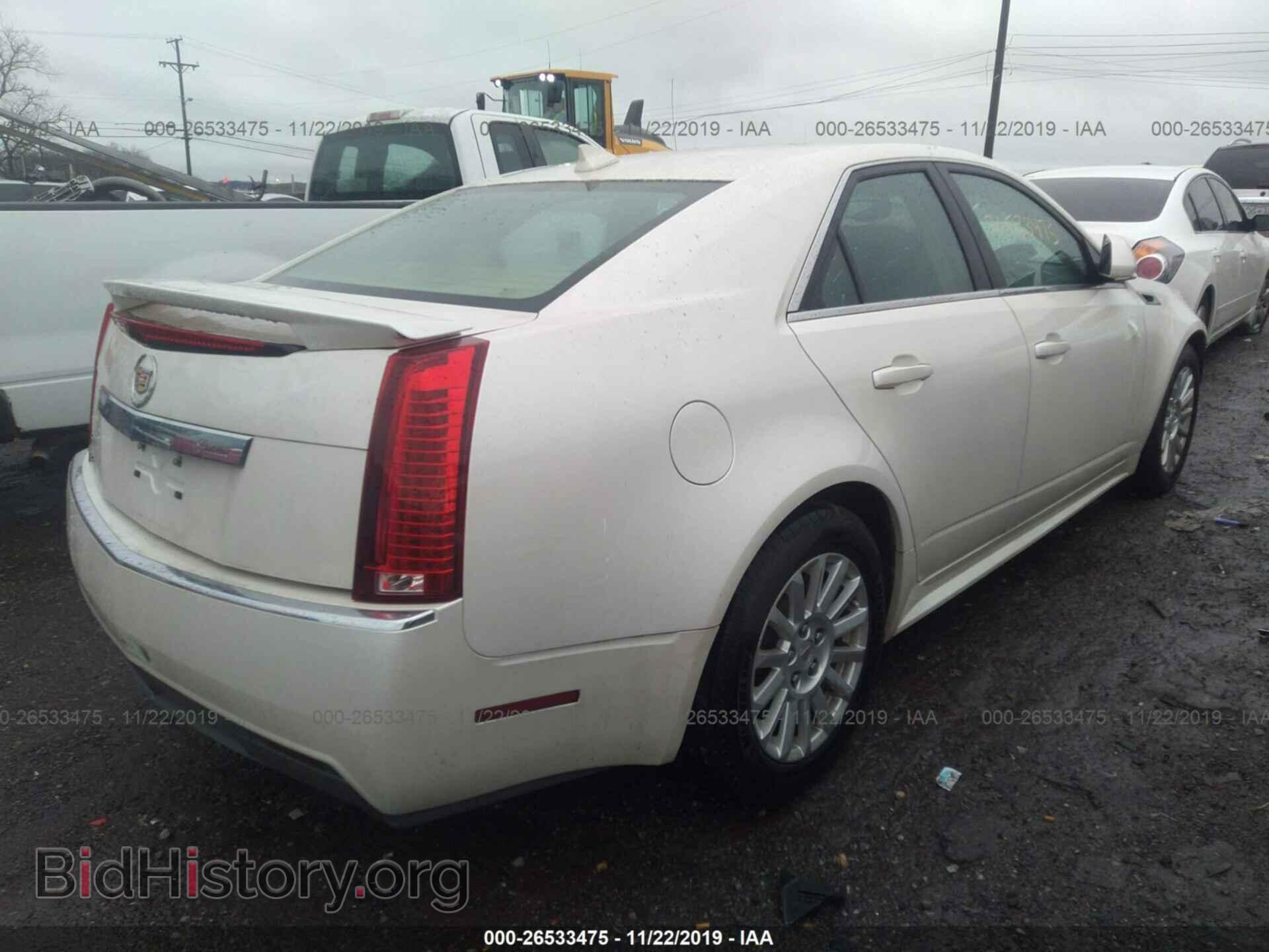 2011 CADILLAC CTS - VIN: 1G6DE5EY2B0136697 - Фото 4