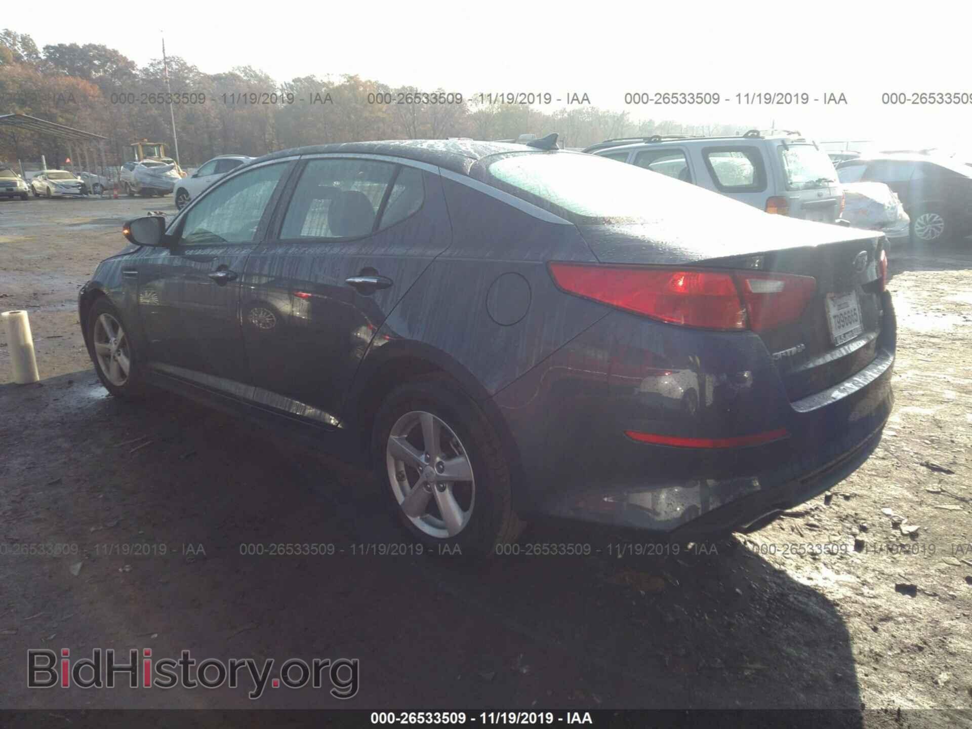 2015 KIA OPTIMA - VIN: KNAGM4A79F5590908 - Фото 3