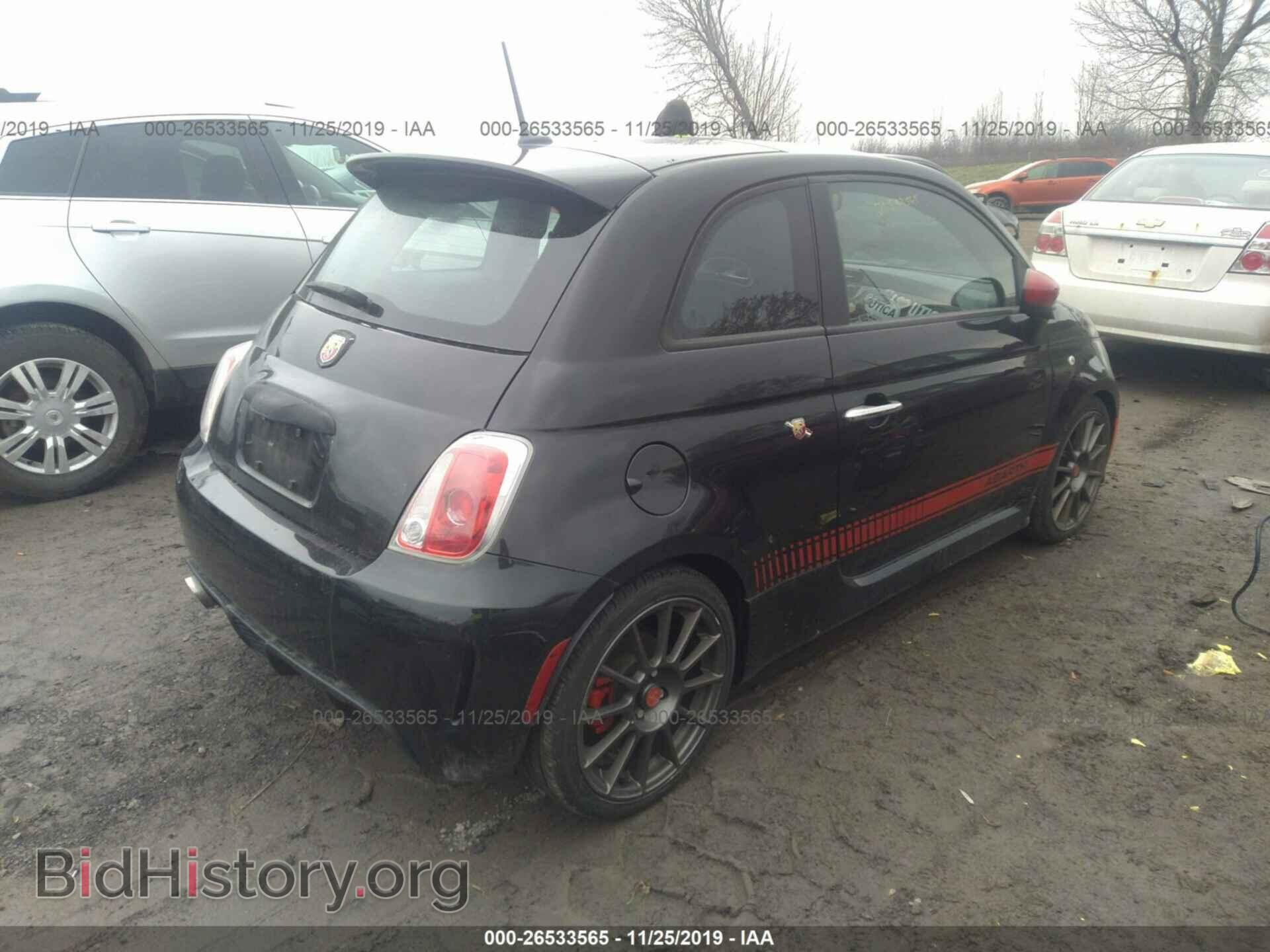 2013 FIAT 500 - VIN: 3C3CFFFH9DT528385 - Фото 4