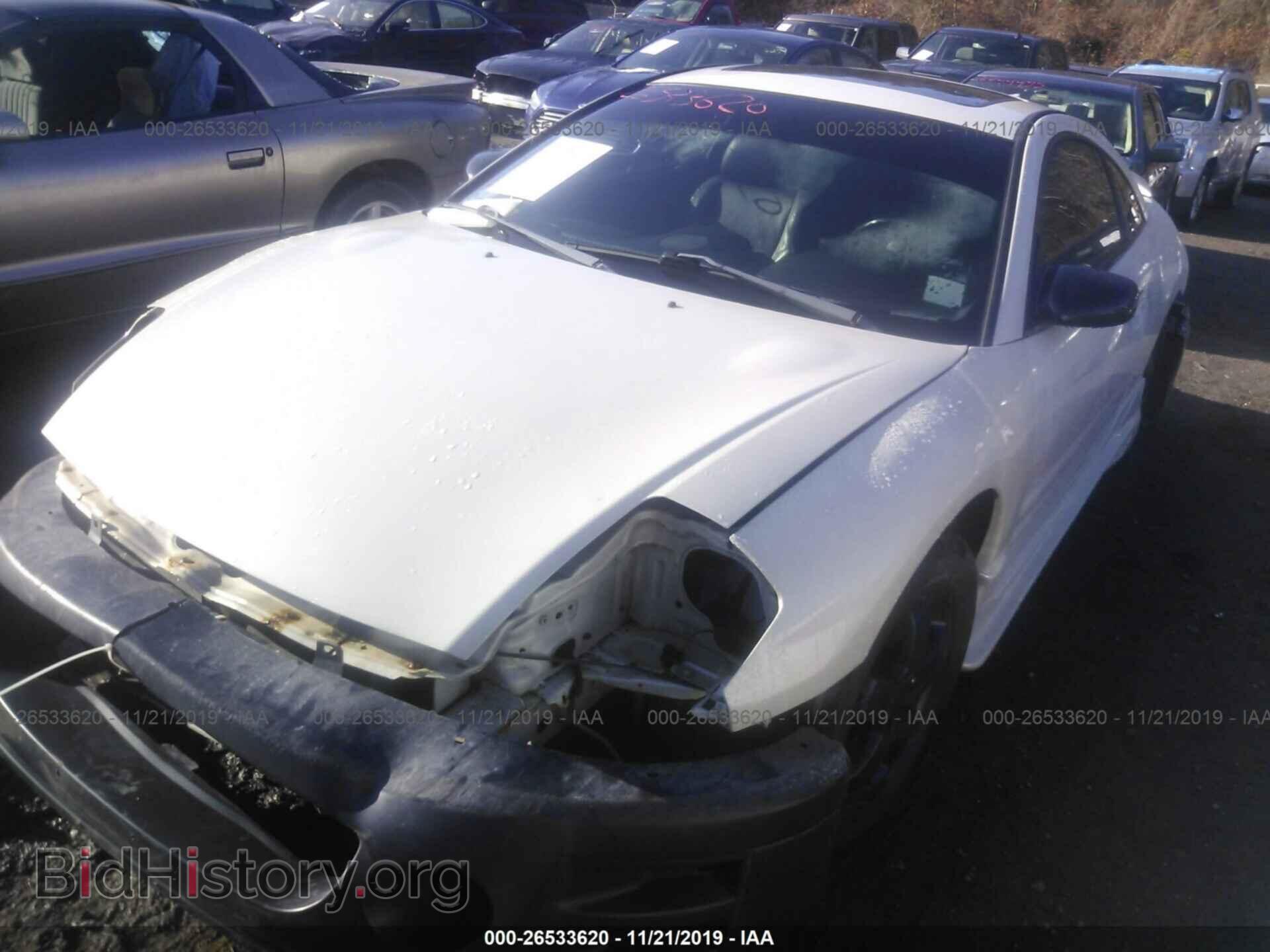 2003 MITSUBISHI ECLIPSE - VIN: 4A3AC84H93E124329 - Фото 2