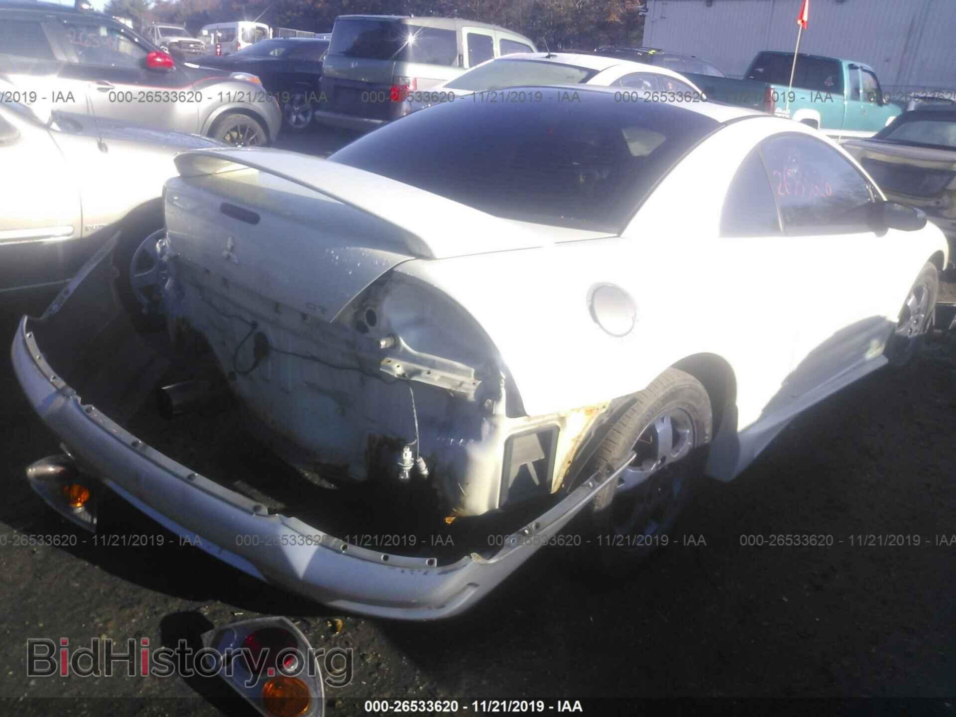 2003 MITSUBISHI ECLIPSE - VIN: 4A3AC84H93E124329 - Фото 4