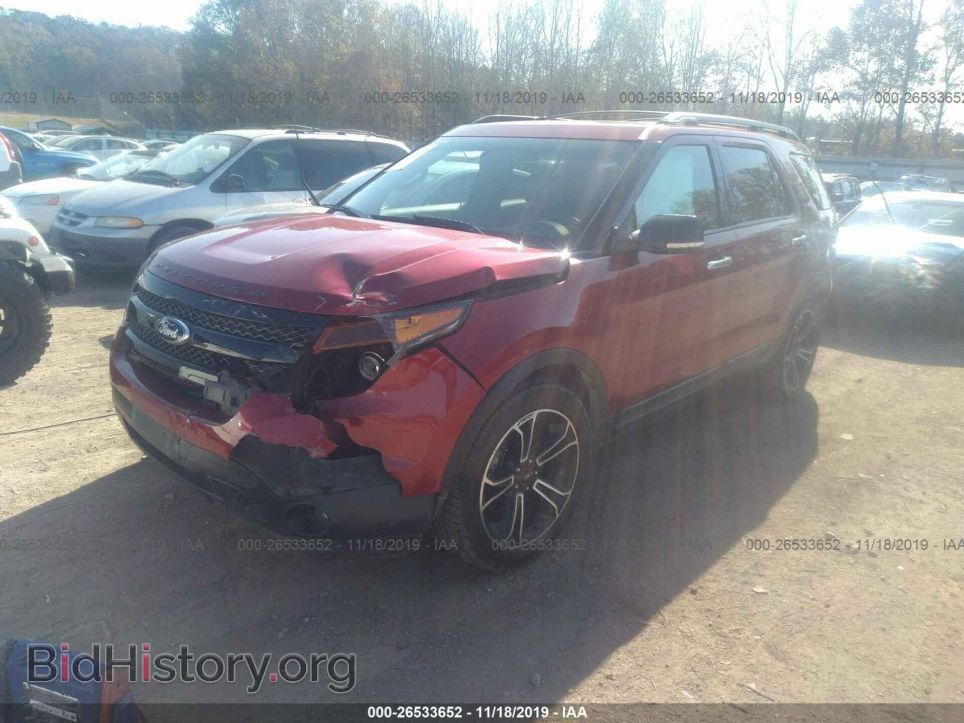 2013 FORD EXPLORER - VIN: 1FM5K8GT7DGC04298 - Фото 2