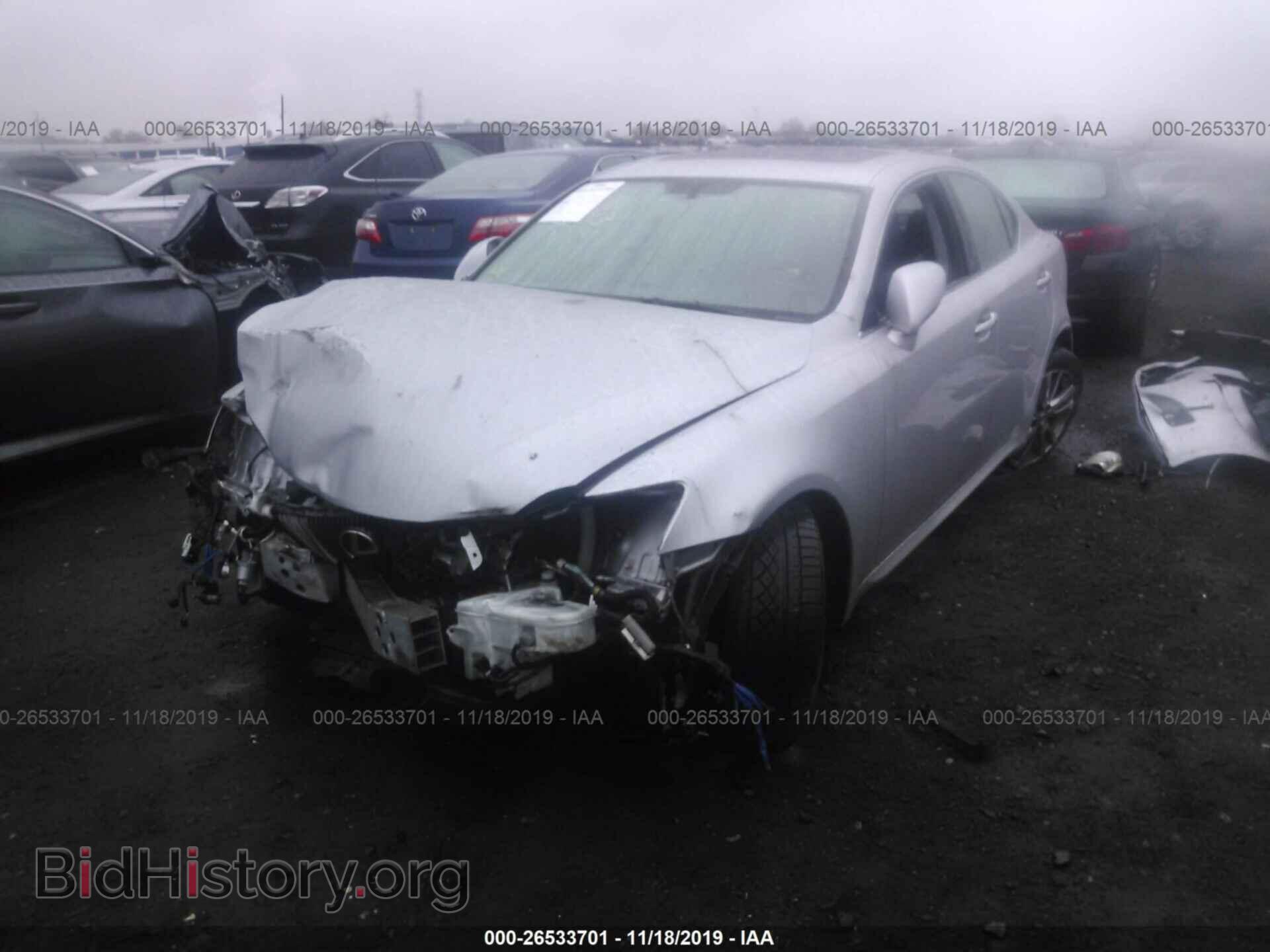 2008 LEXUS IS - VIN: JTHBE262185021743 - Фото 2