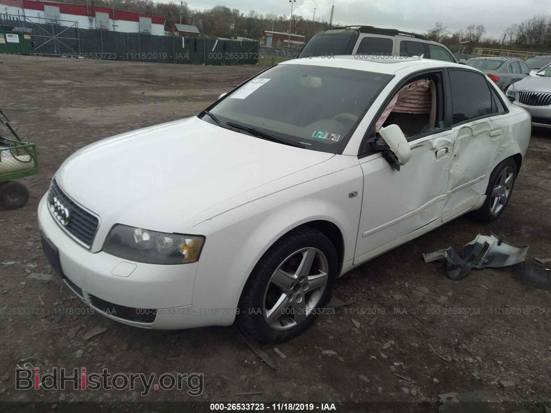 2005 AUDI A4 - VIN: WAULC68E25A076485 - Фото 2