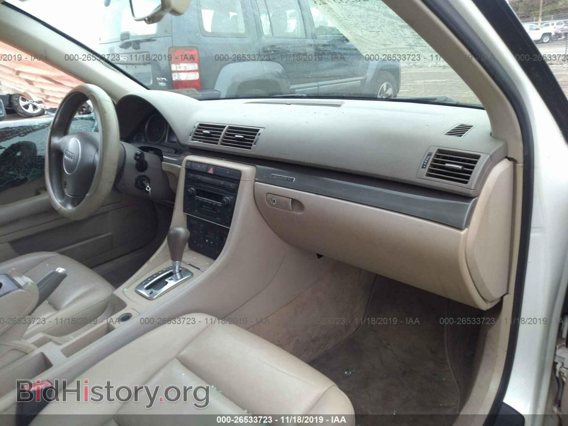 2005 AUDI A4 - VIN: WAULC68E25A076485 - Фото 5