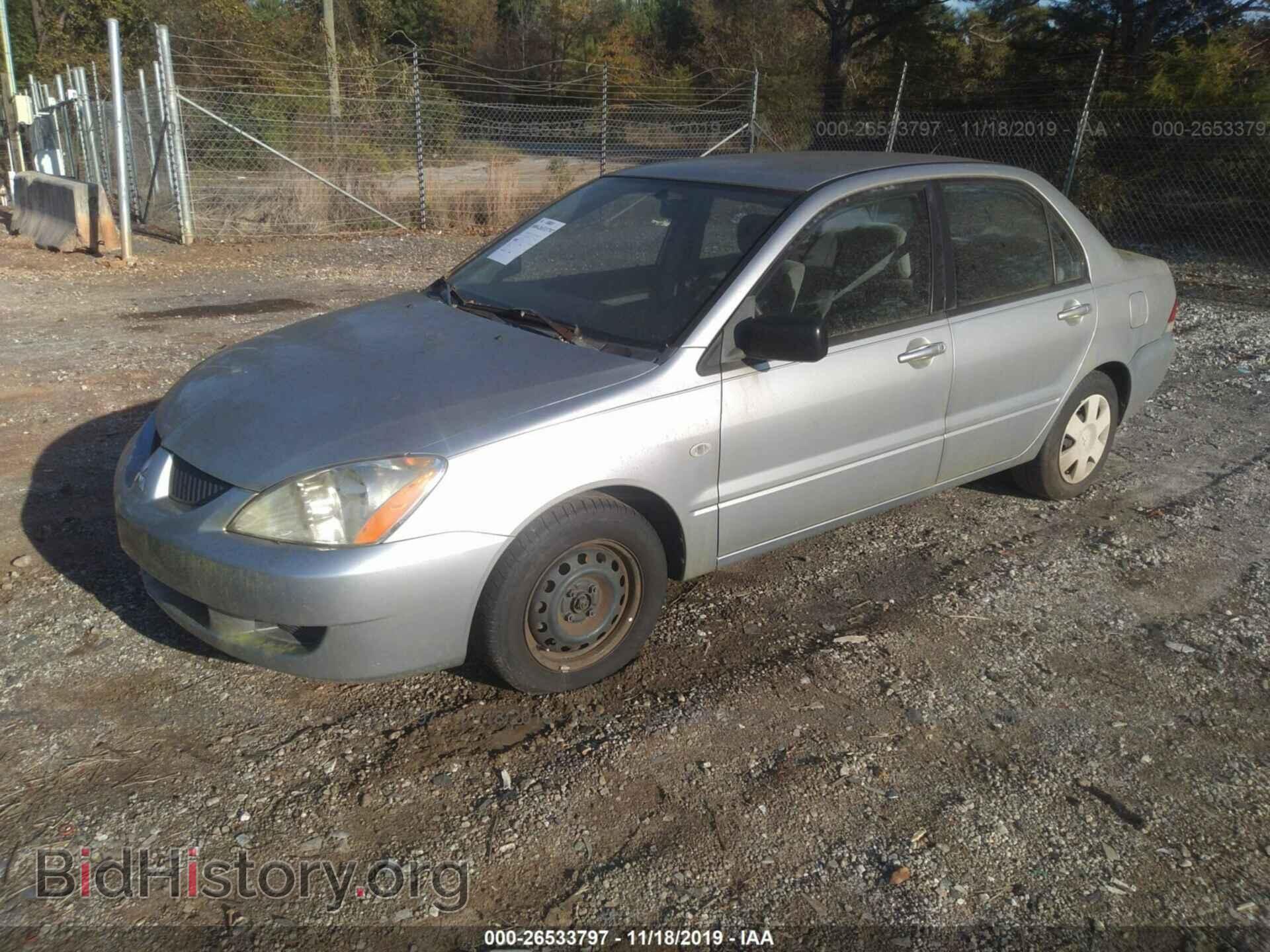 2004 MITSUBISHI LANCER - VIN: JA3AJ26E44U024346 - Фото 2