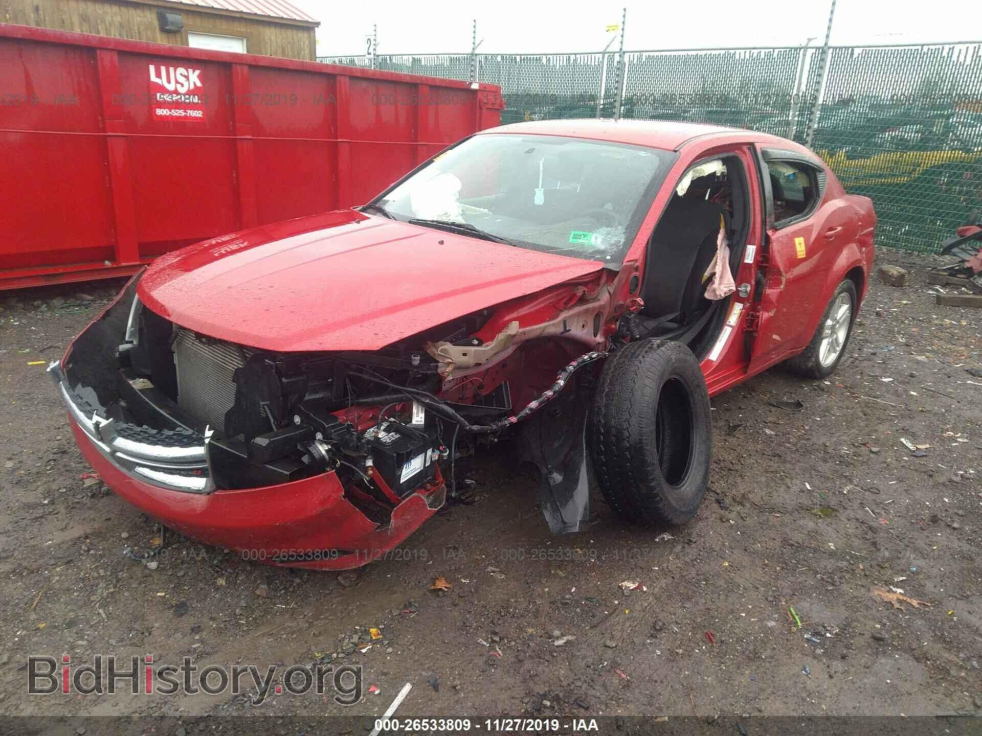 2013 Dodge Avenger - VIN: 1C3CDZCB0DN622422 - Photo 2