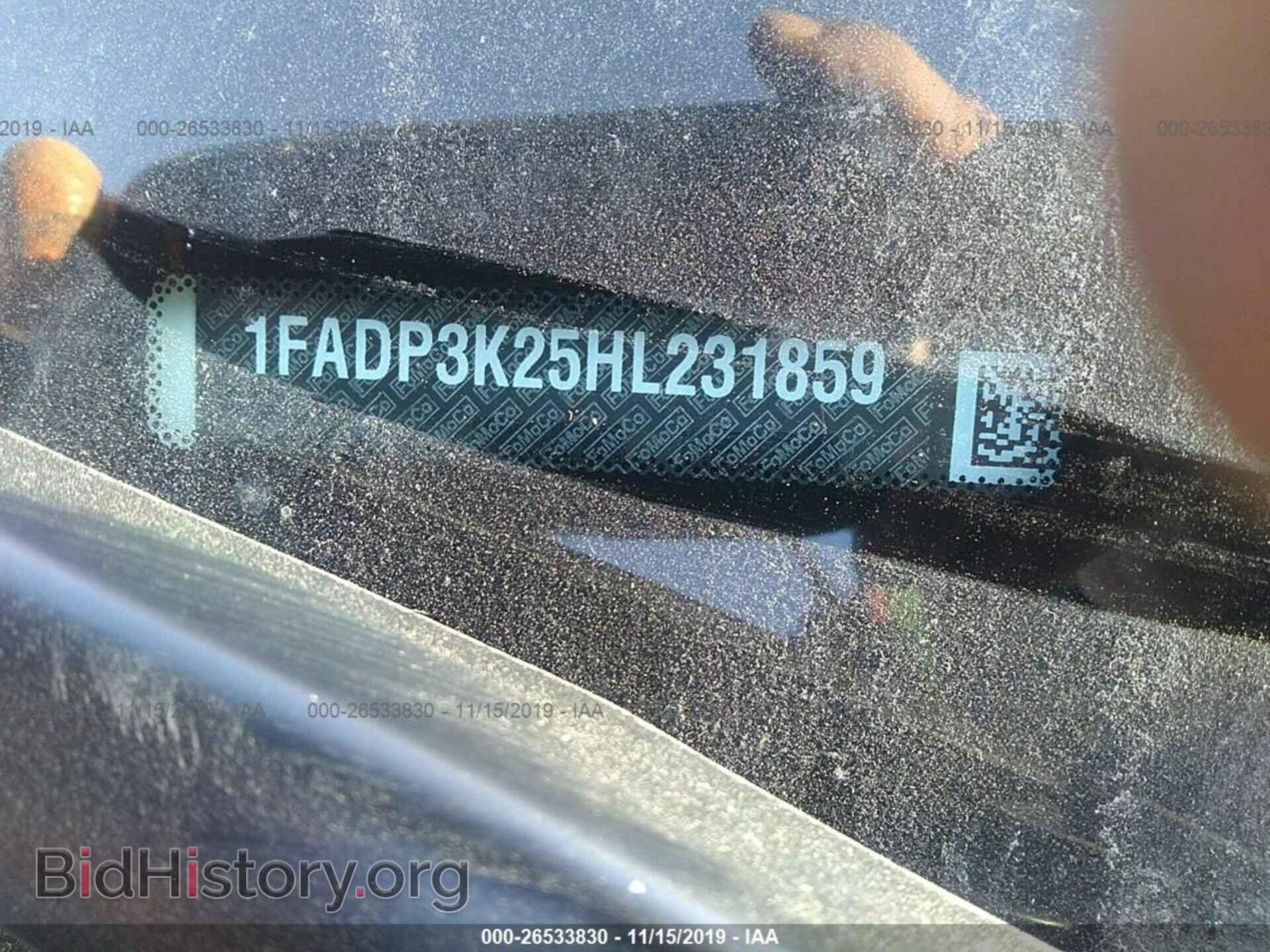 2017 FORD FOCUS - VIN: 1FADP3K25HL231859 - Фото 9