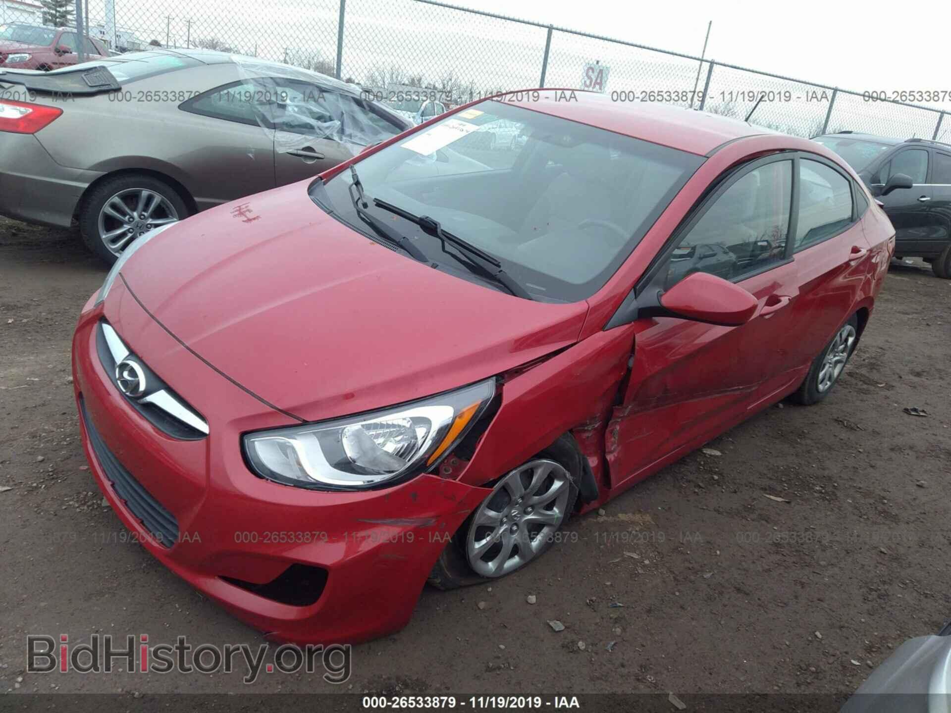 2012 HYUNDAI ACCENT - VIN: KMHCT4AE5CU210785 - Фото 2