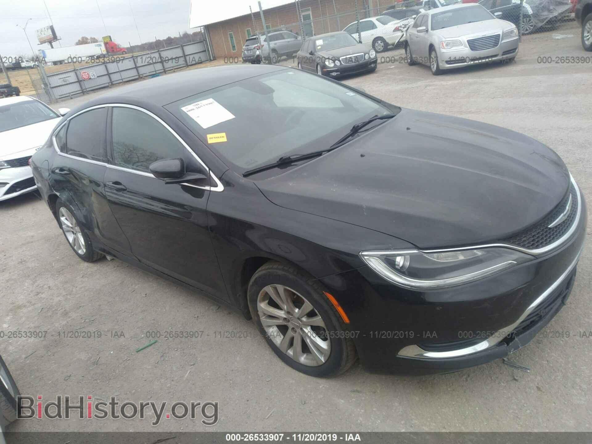 Photo 1C3CCCAB0FN744591 - CHRYSLER 200 2015