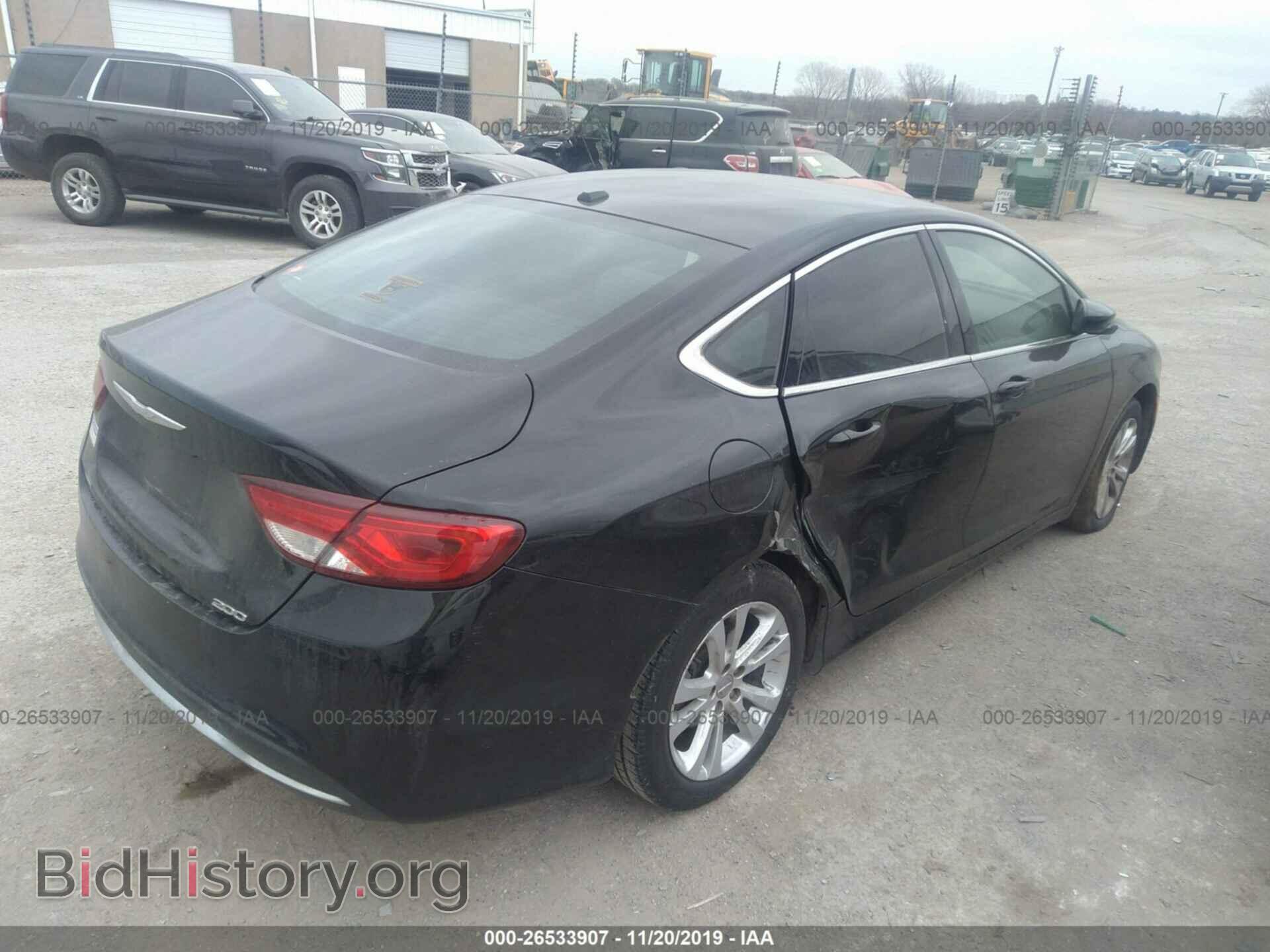 2015 CHRYSLER 200 - VIN: 1C3CCCAB0FN744591 - Фото 4