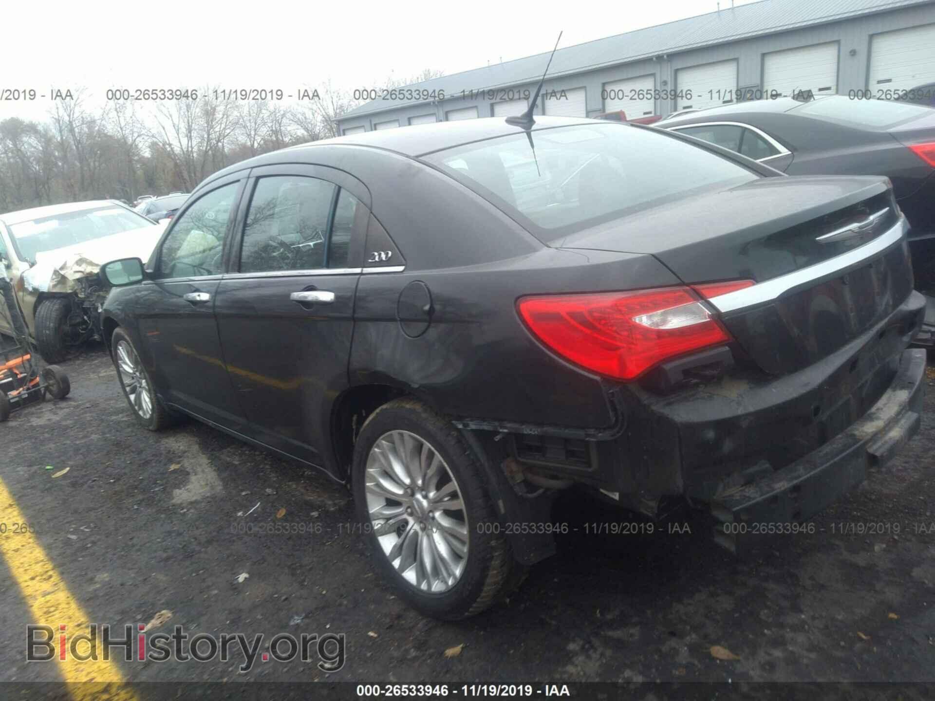 2011 CHRYSLER 200 - VIN: 1C3BC2FB4BN522581 - Фото 3