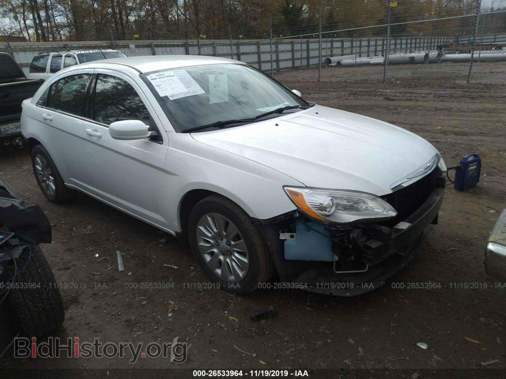 Фотография 1C3CCBAG0DN724473 - CHRYSLER 200 2013