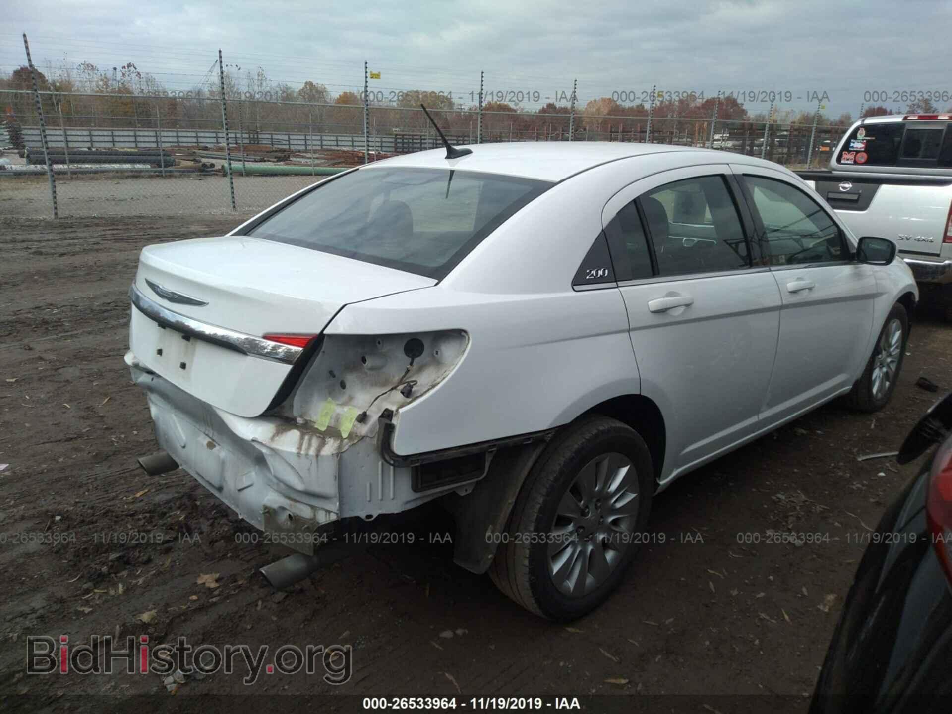 2013 CHRYSLER 200 - VIN: 1C3CCBAG0DN724473 - Photo 4