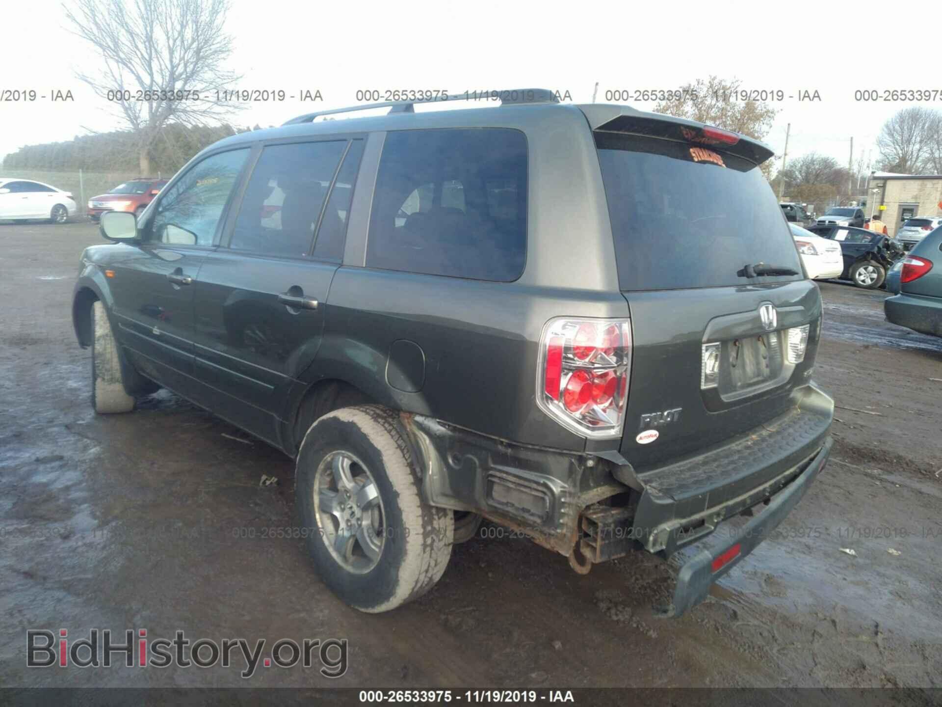 2006 HONDA PILOT - VIN: 2HKYF18656H527947 - Фото 3