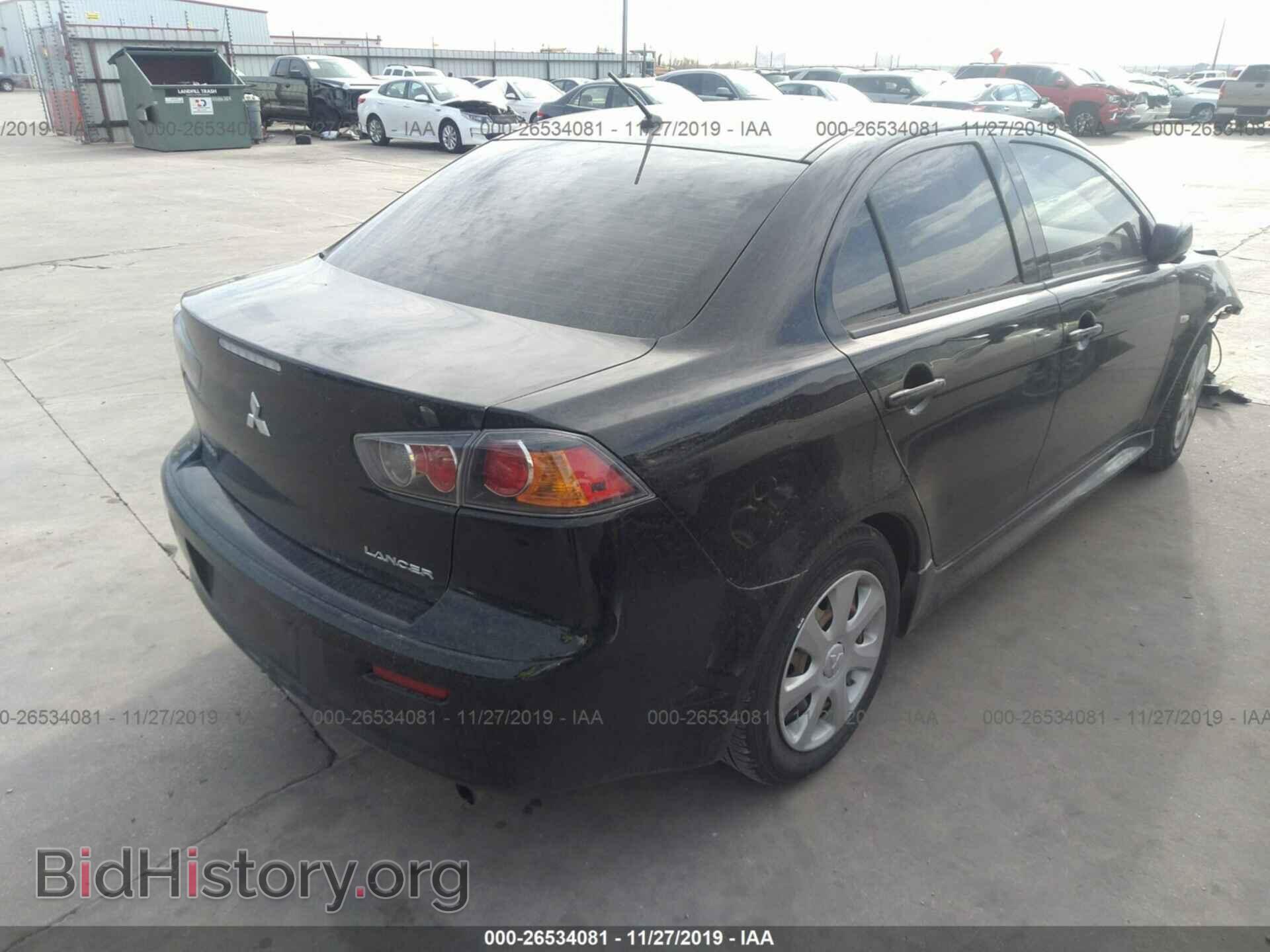 2014 MITSUBISHI LANCER - VIN: JA32U2FU4EU009740 - Фото 4