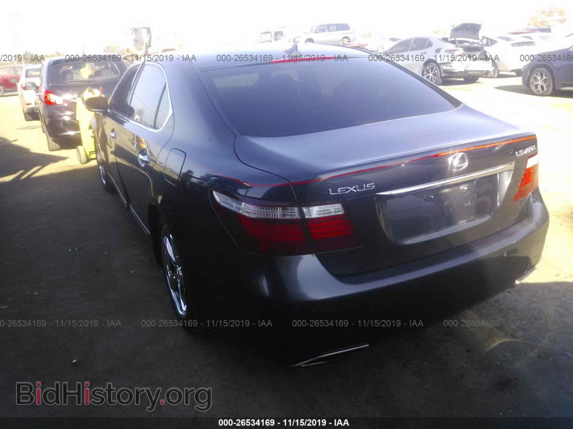2007 LEXUS LS - VIN: JTHGL46F275011621 - Photo 3