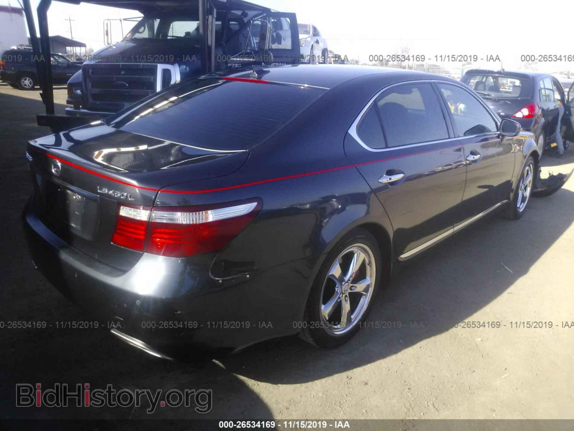 2007 LEXUS LS - VIN: JTHGL46F275011621 - Photo 4