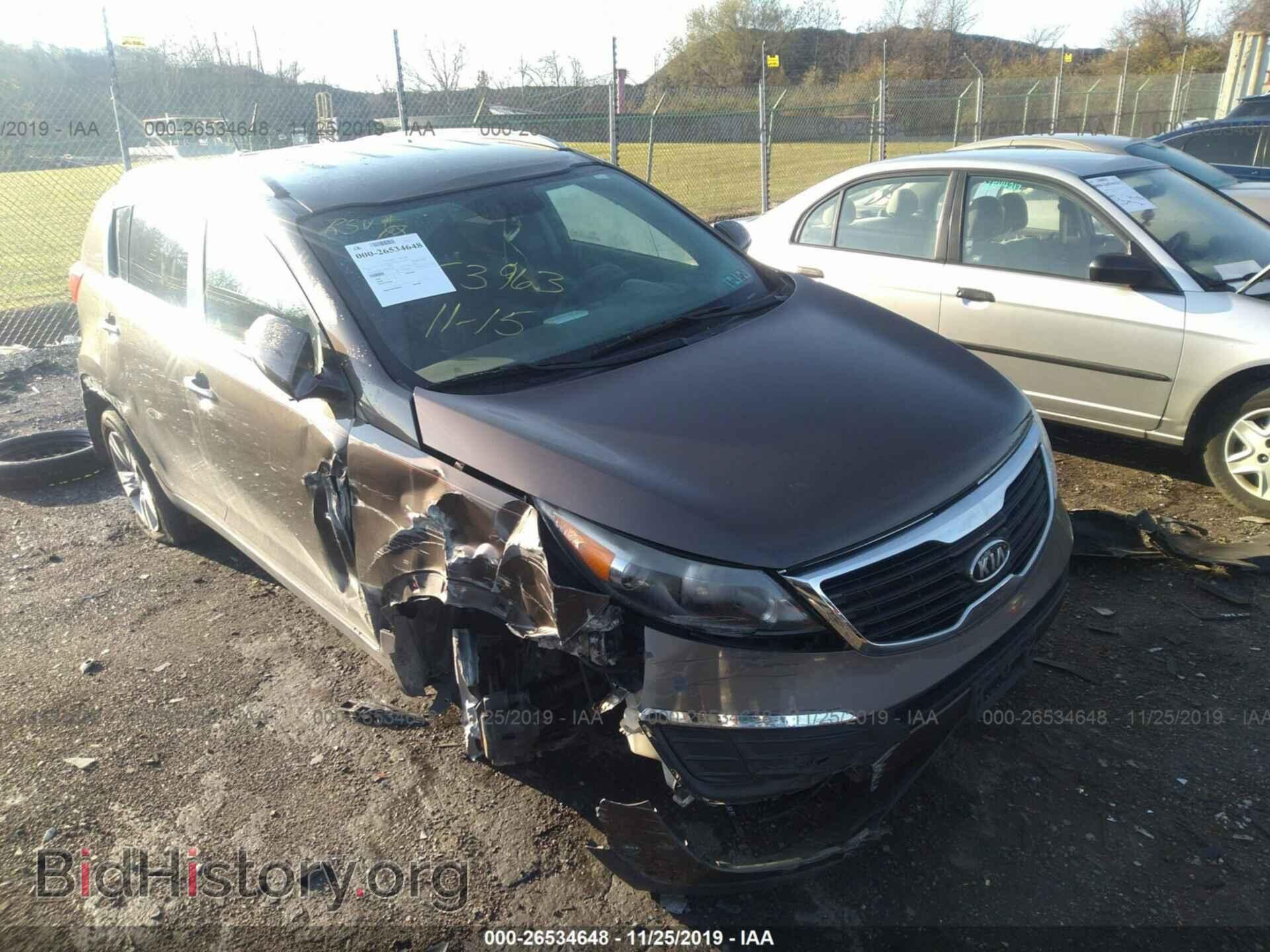 Фотография KNDPB3A29B7053963 - KIA SPORTAGE 2011