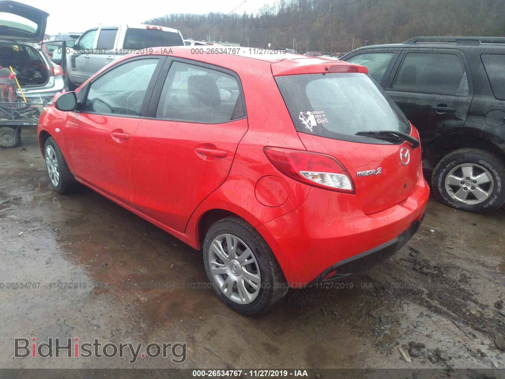2014 MAZDA MAZDA2 - VIN: JM1DE1KZ1E0182321 - Фото 3