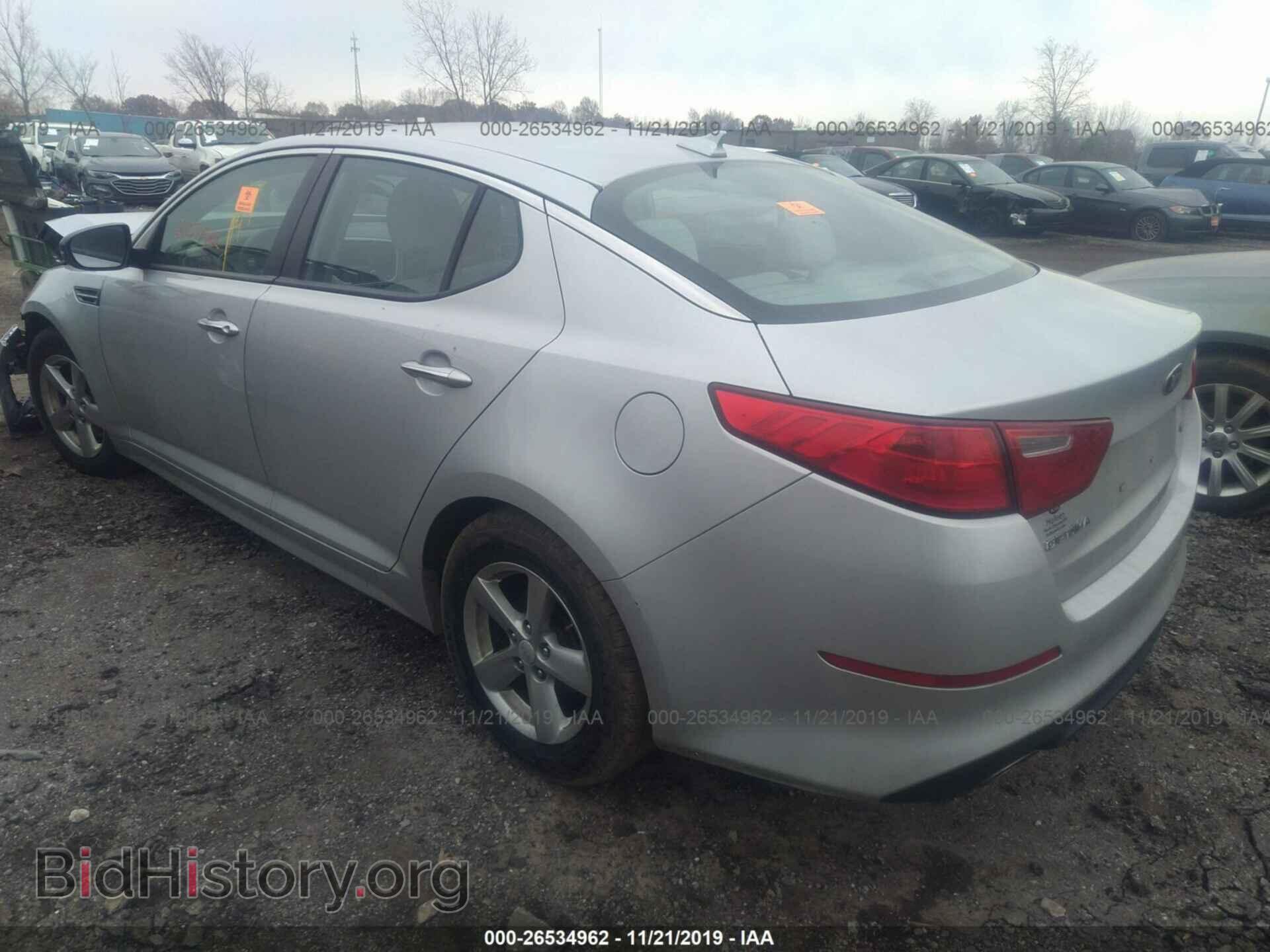 2014 KIA OPTIMA - VIN: 5XXGM4A78EG336779 - Фото 3