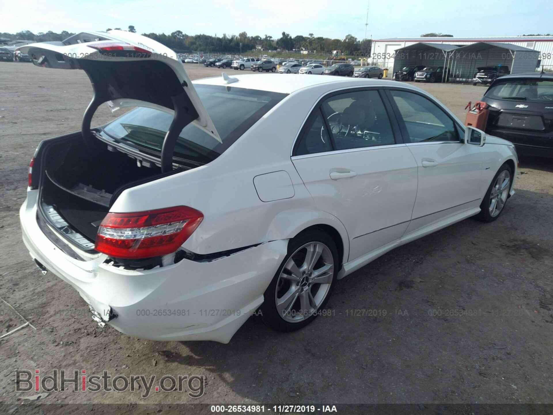 2012 MERCEDES-BENZ E - VIN: WDDHF8JB9CA636713 - Фото 4