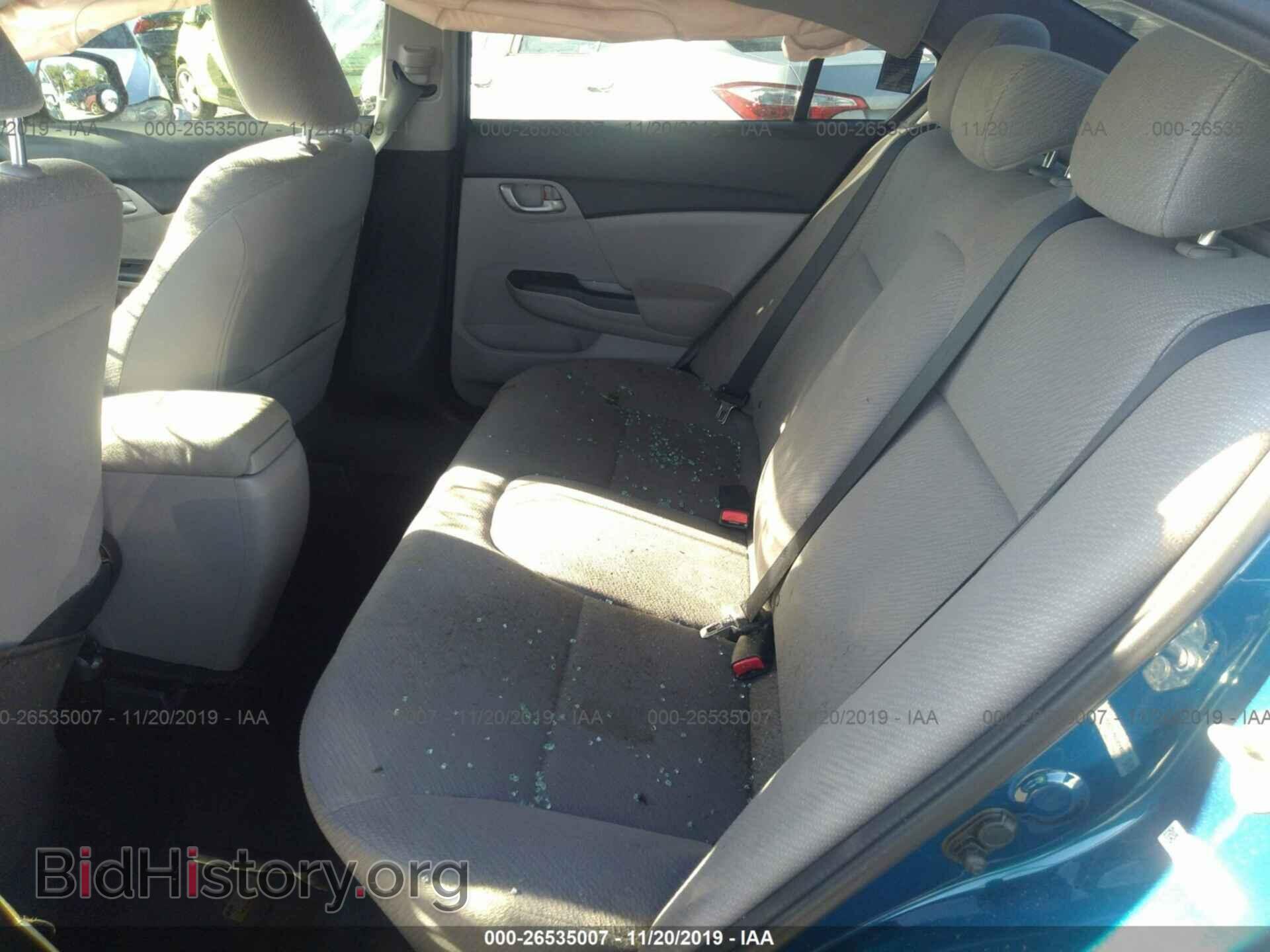 2013 HONDA CIVIC - VIN: 19XFB2F53DE013521 - Photo 8