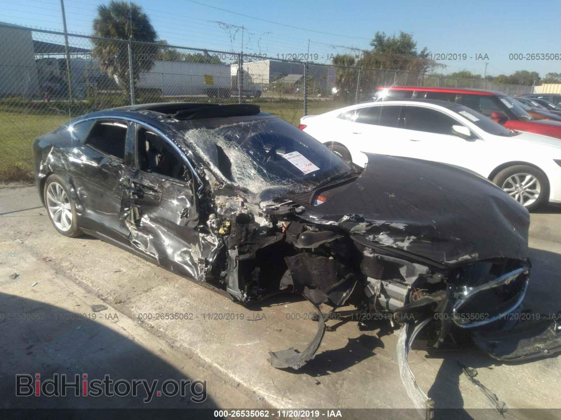 Photo 5YJSA1E10FF108738 - TESLA MODEL S 2015
