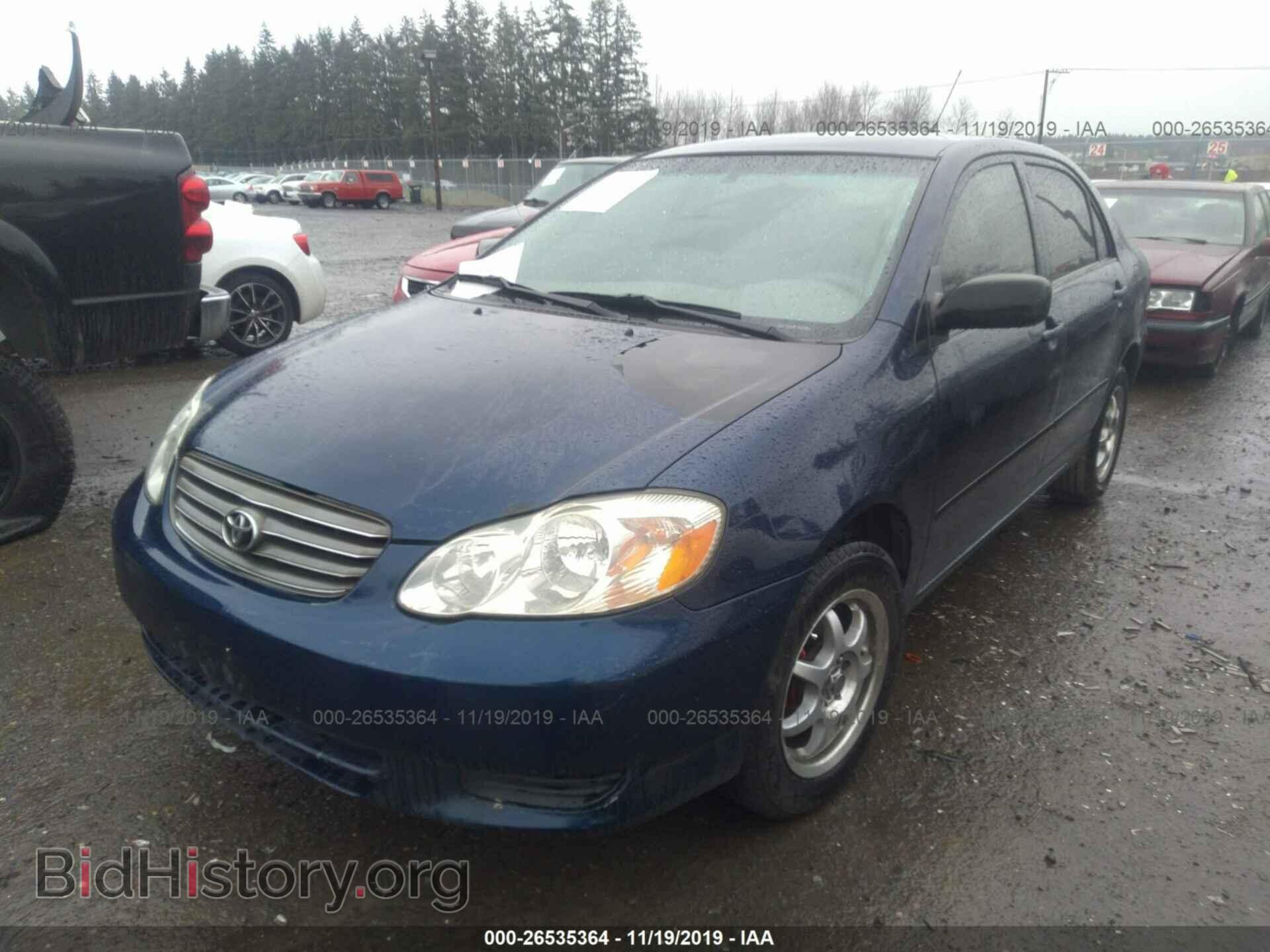 2003 TOYOTA COROLLA - VIN: 1NXBR32E33Z146099 - Фото 2