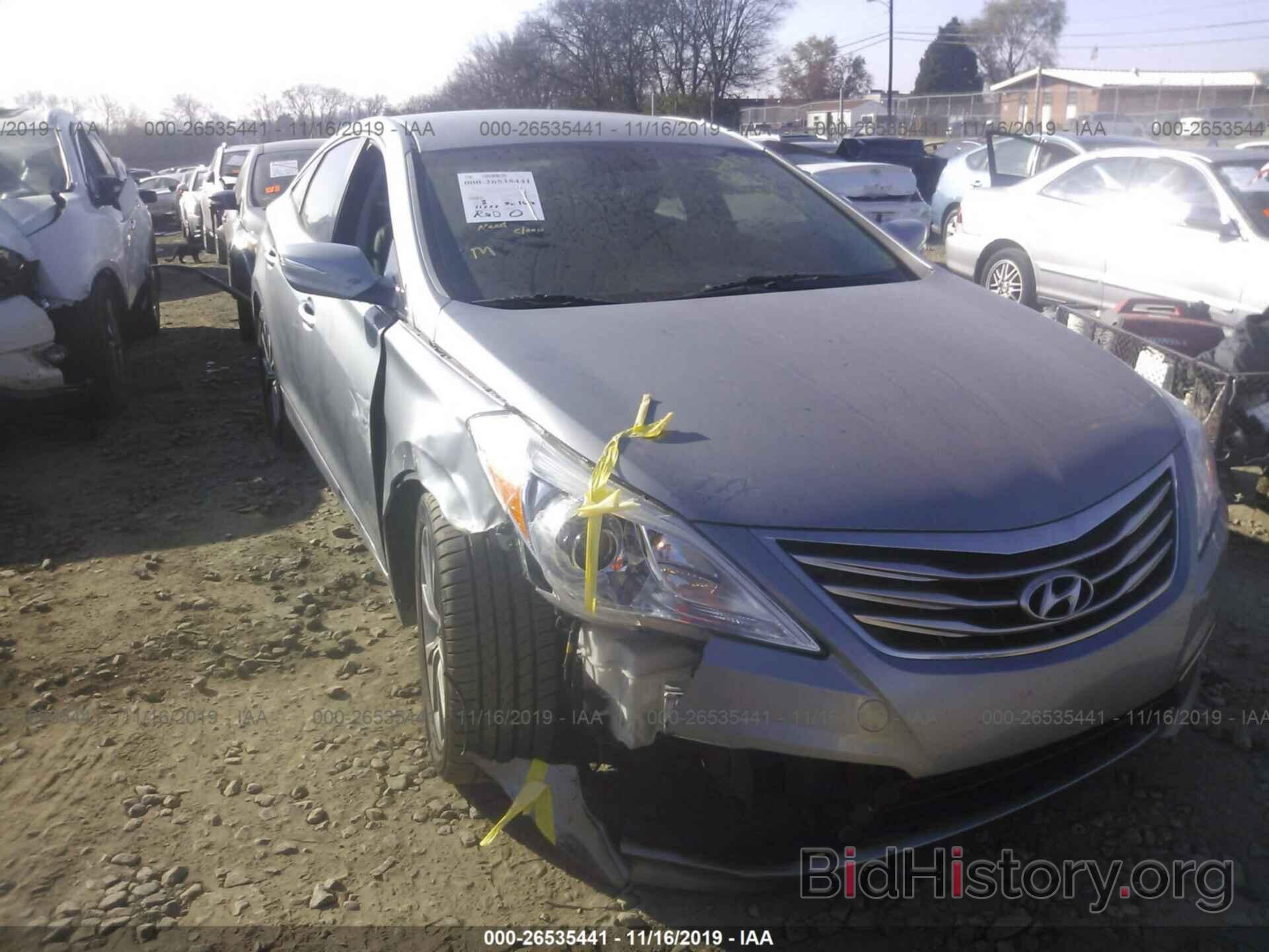 Photo KMHFG4JG9FA453749 - HYUNDAI AZERA 2015