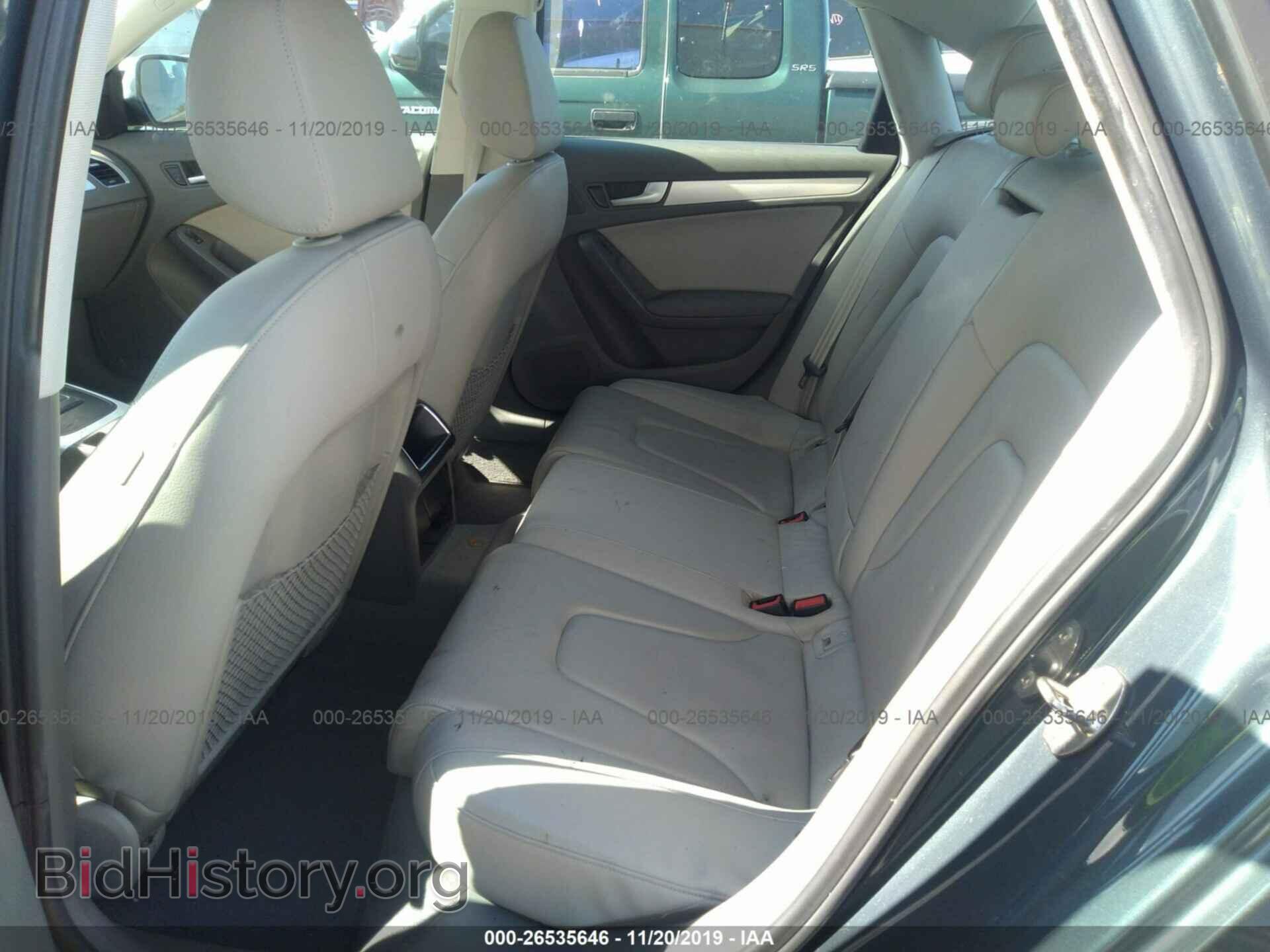 2009 AUDI A4 - VIN: WAULF78K69N061635 - Фото 8